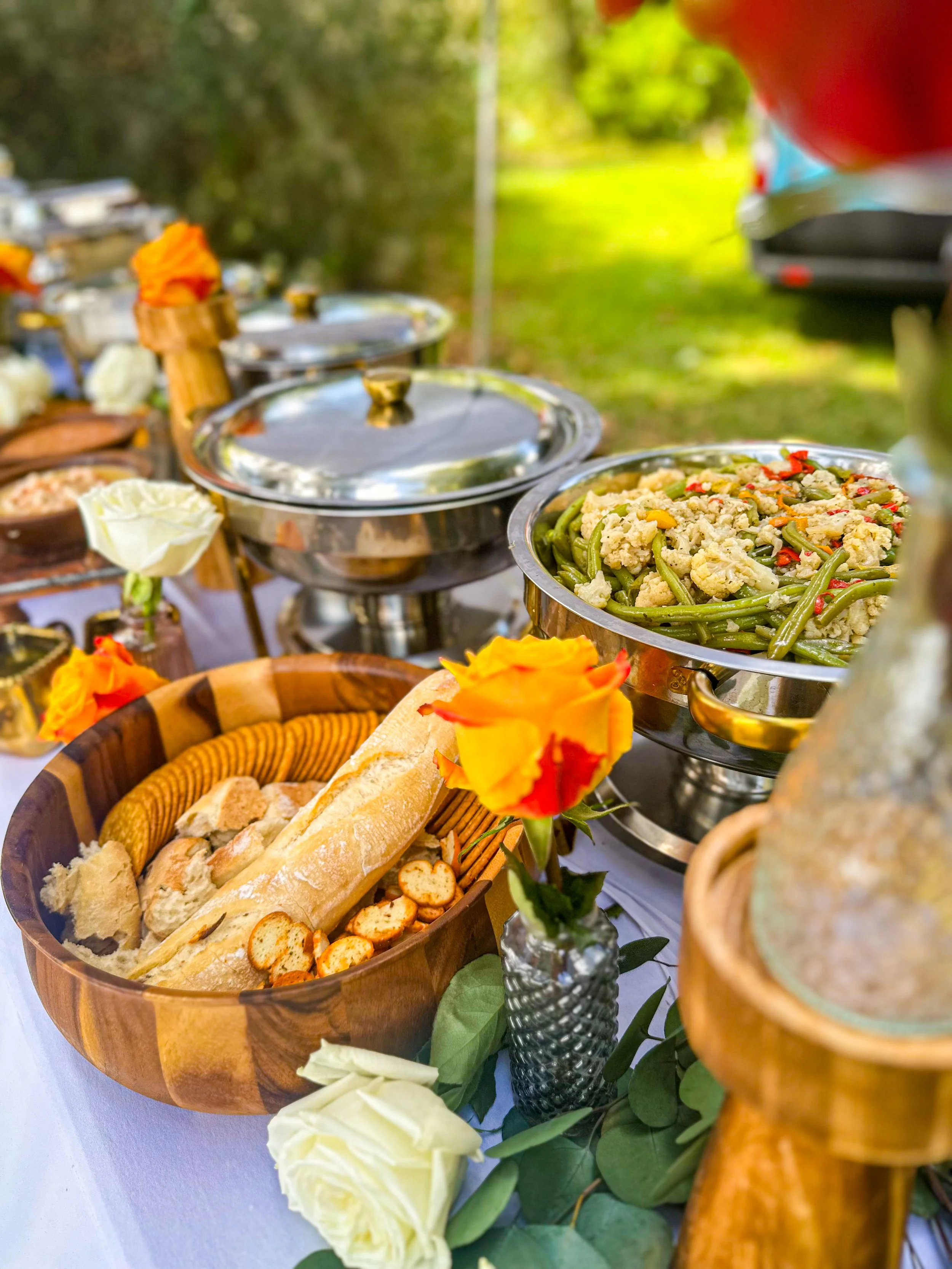 Elegant catered celebration
