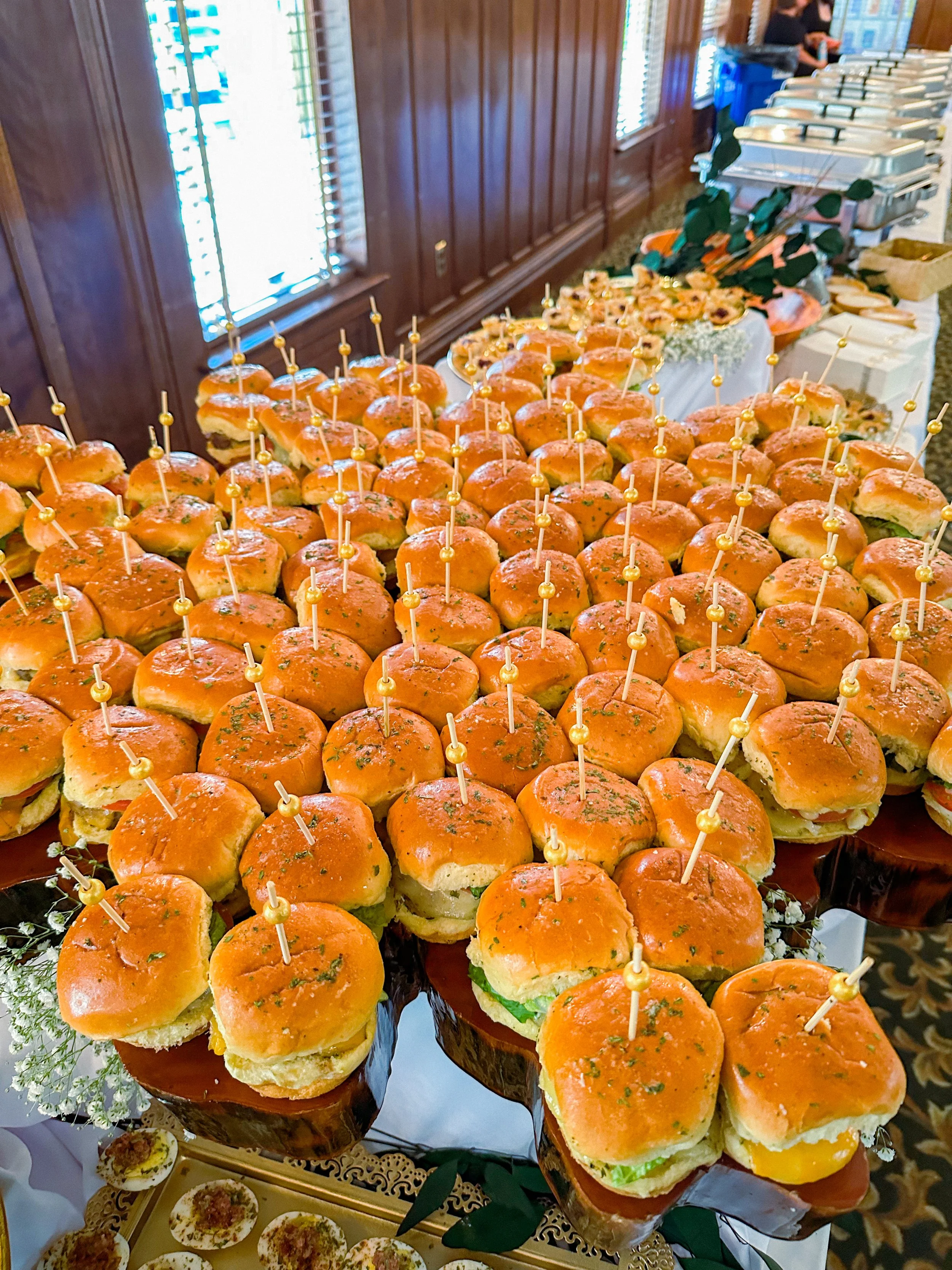 Gourmet finger foods
