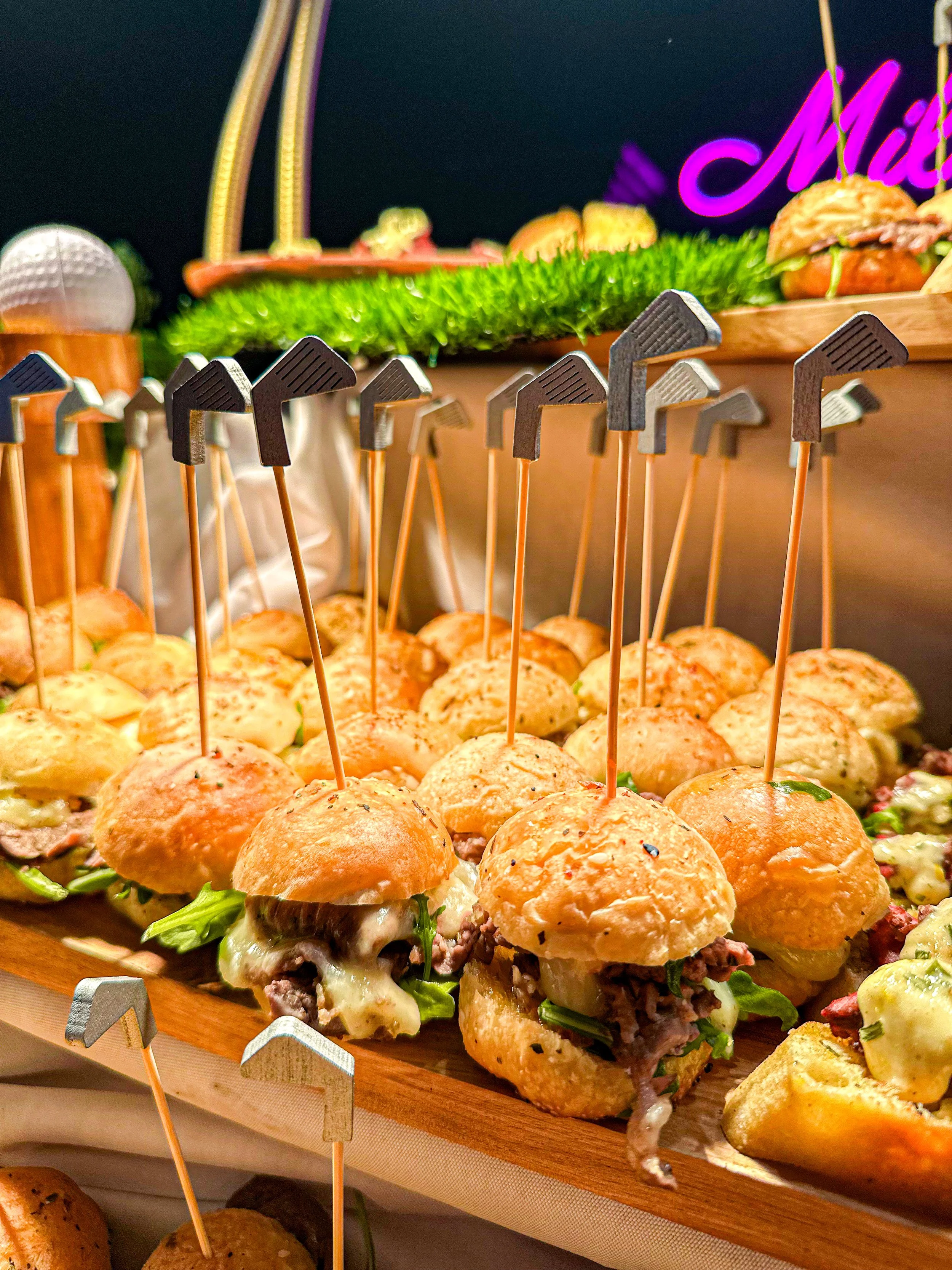 Luxury wedding catering at a horse farm in Ocala
