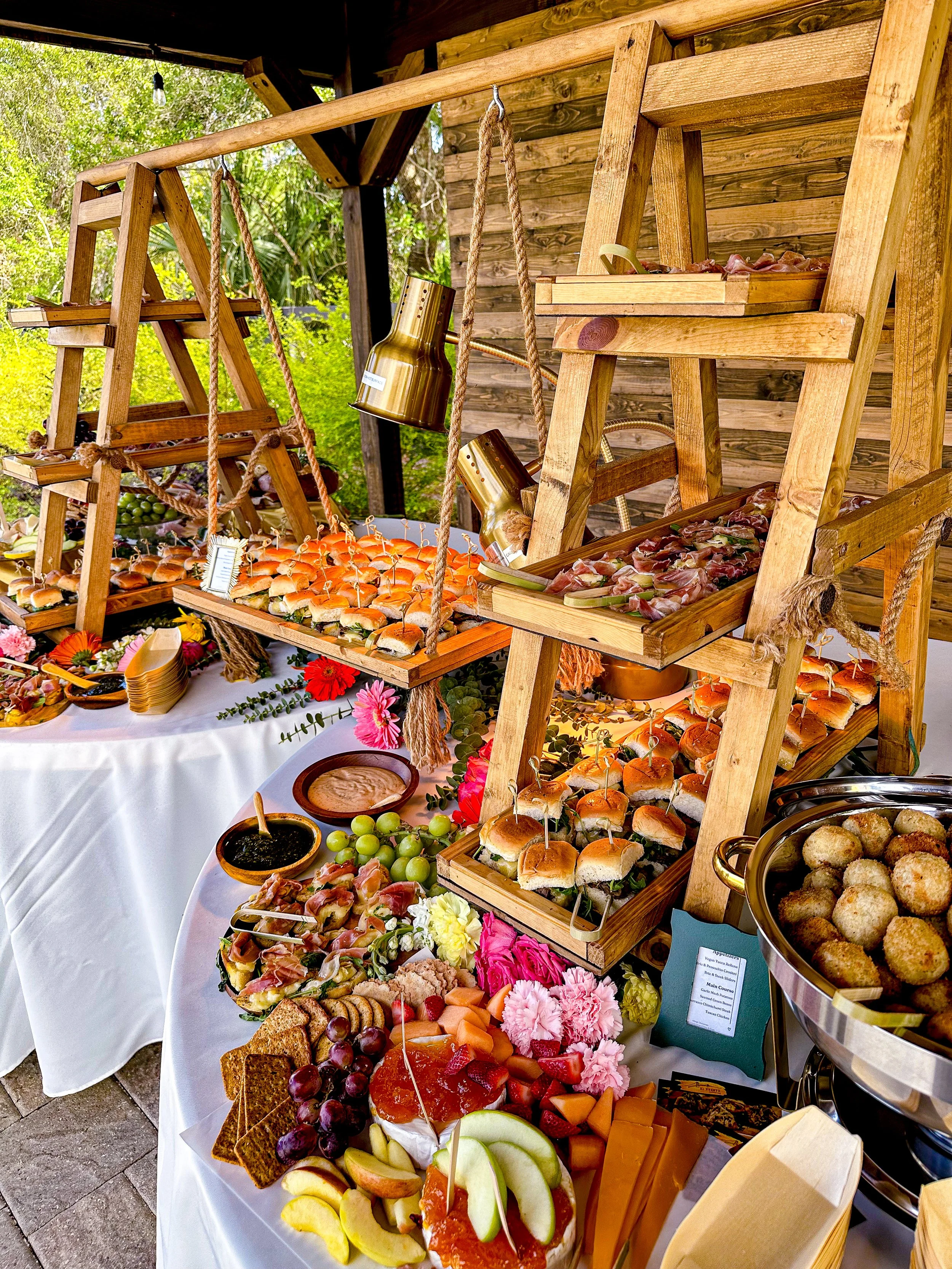 Beautiful catered event decor
