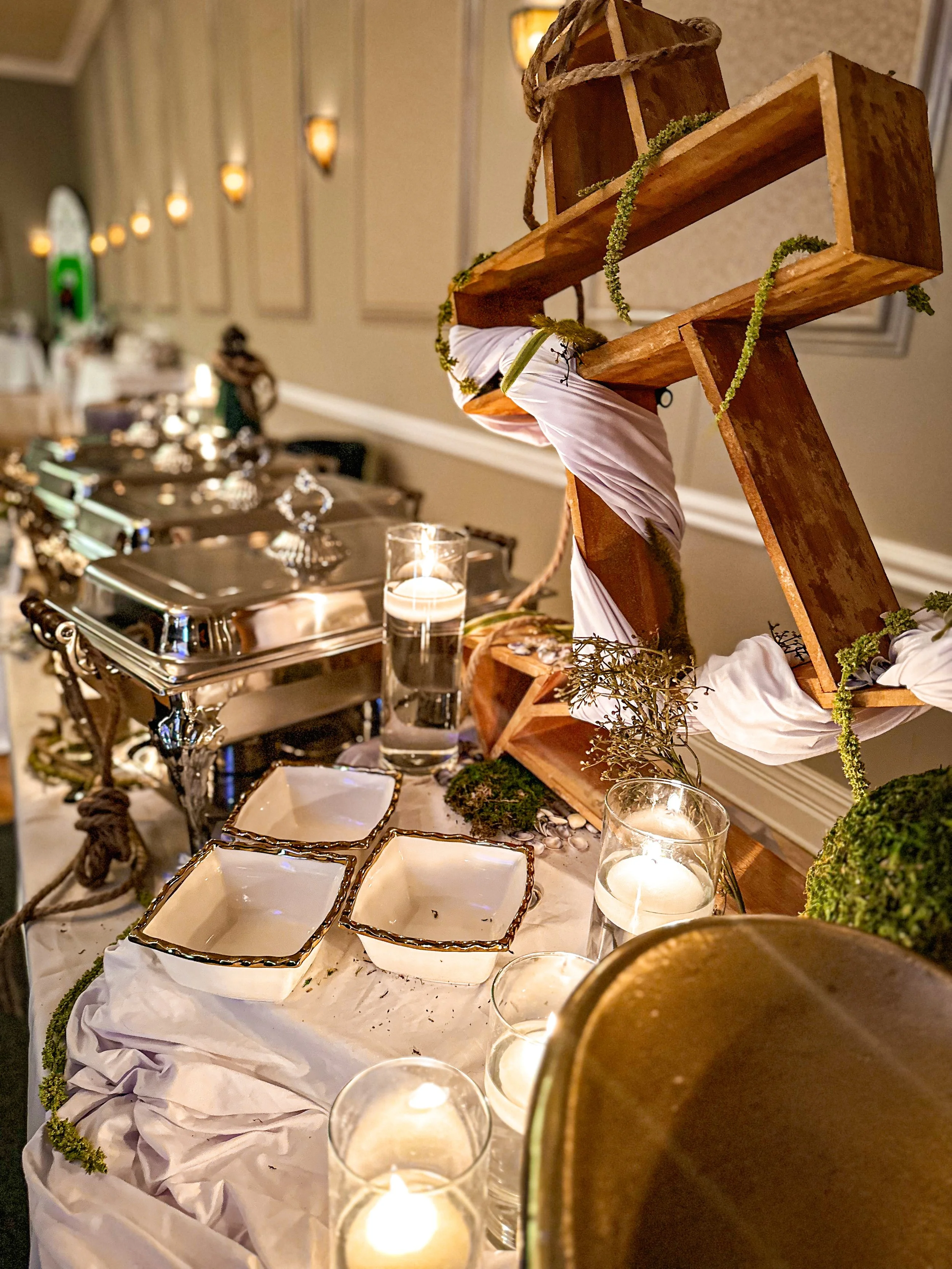 Preparing luxury catering experience
