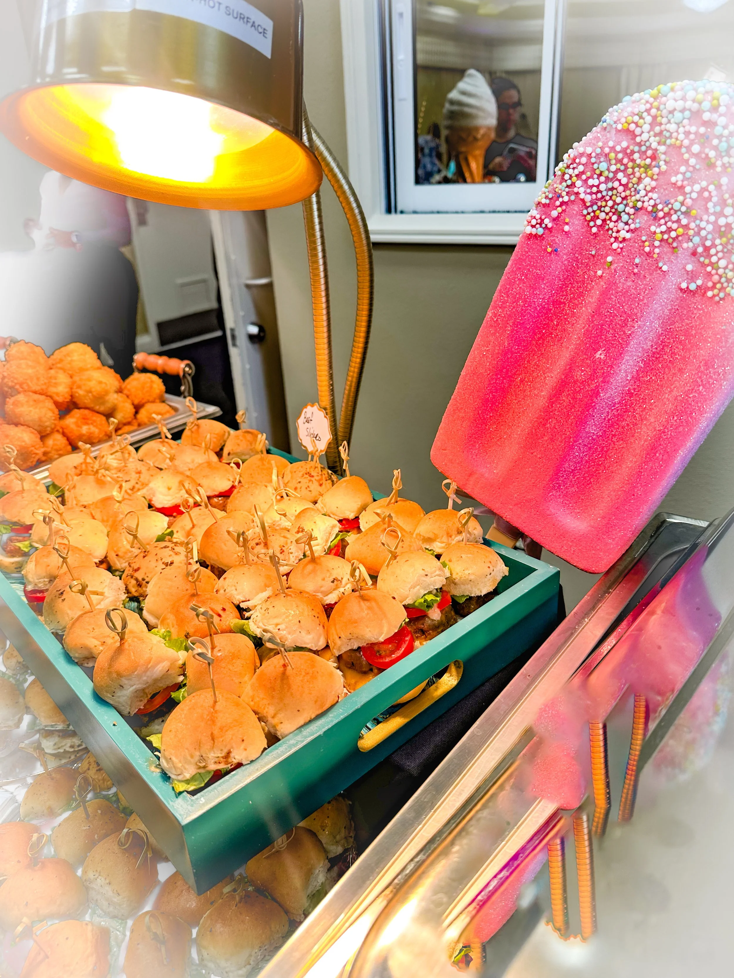 Wedding food display in Central Florida
