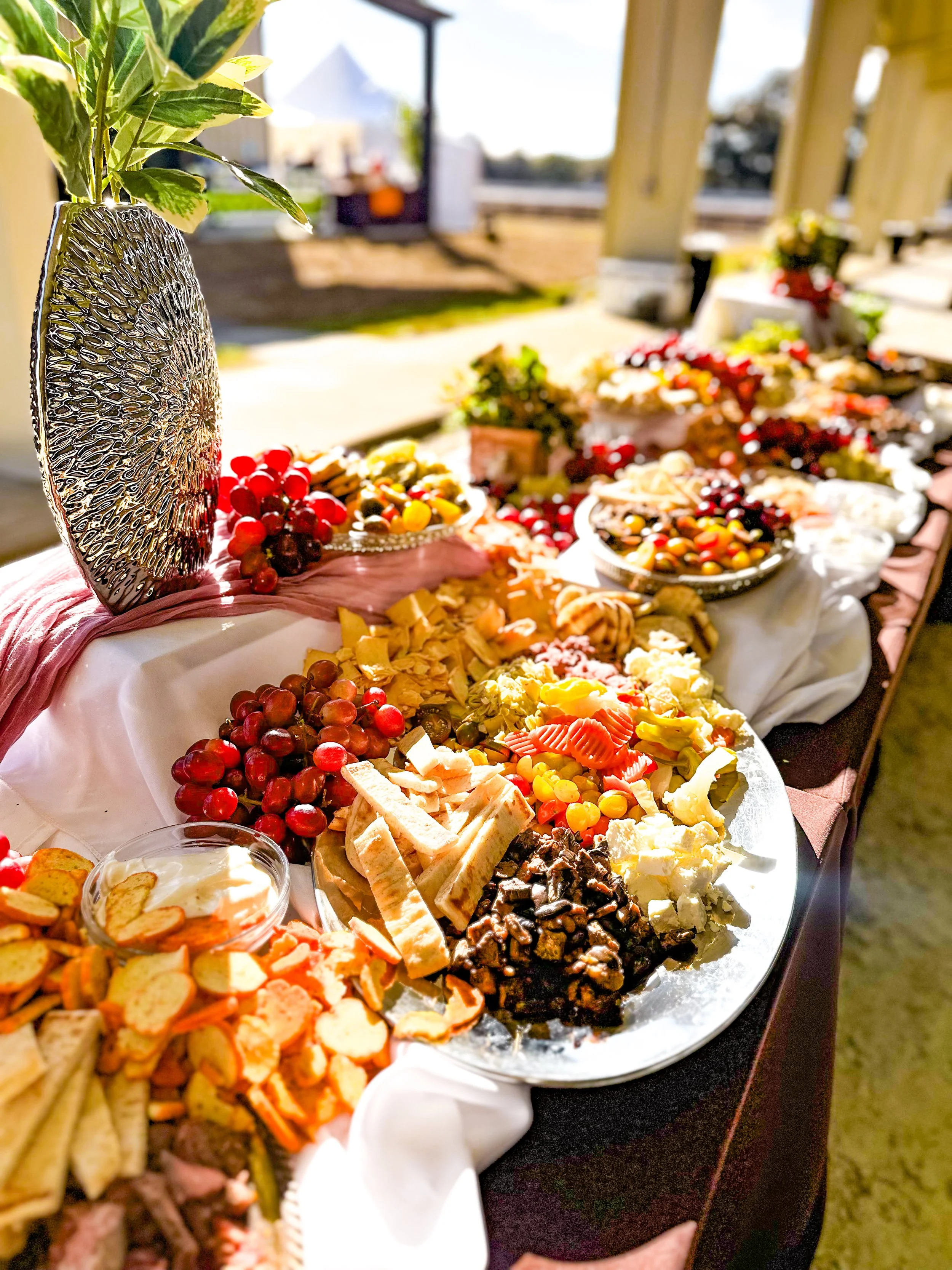 Mediterranean grazing display
