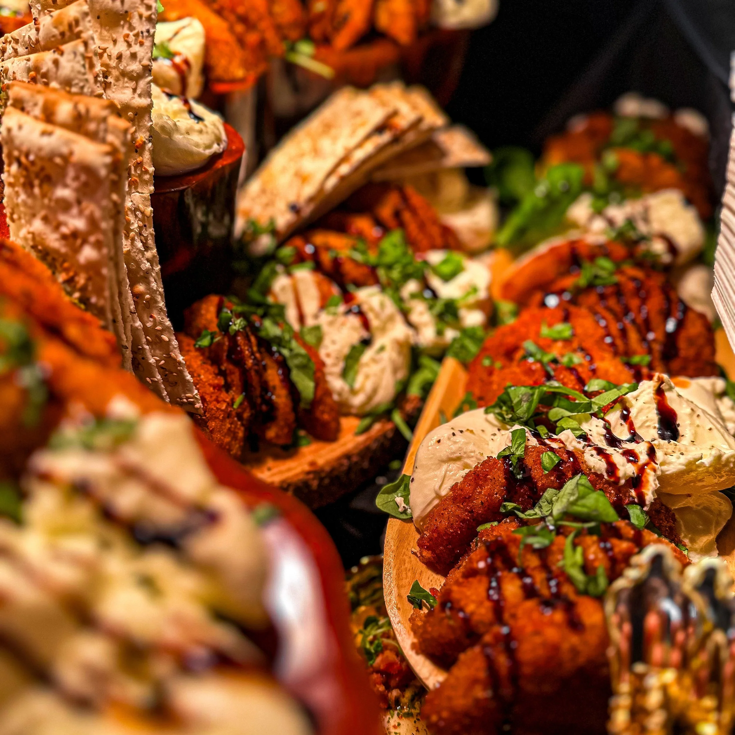 Elegant passed appetizers
