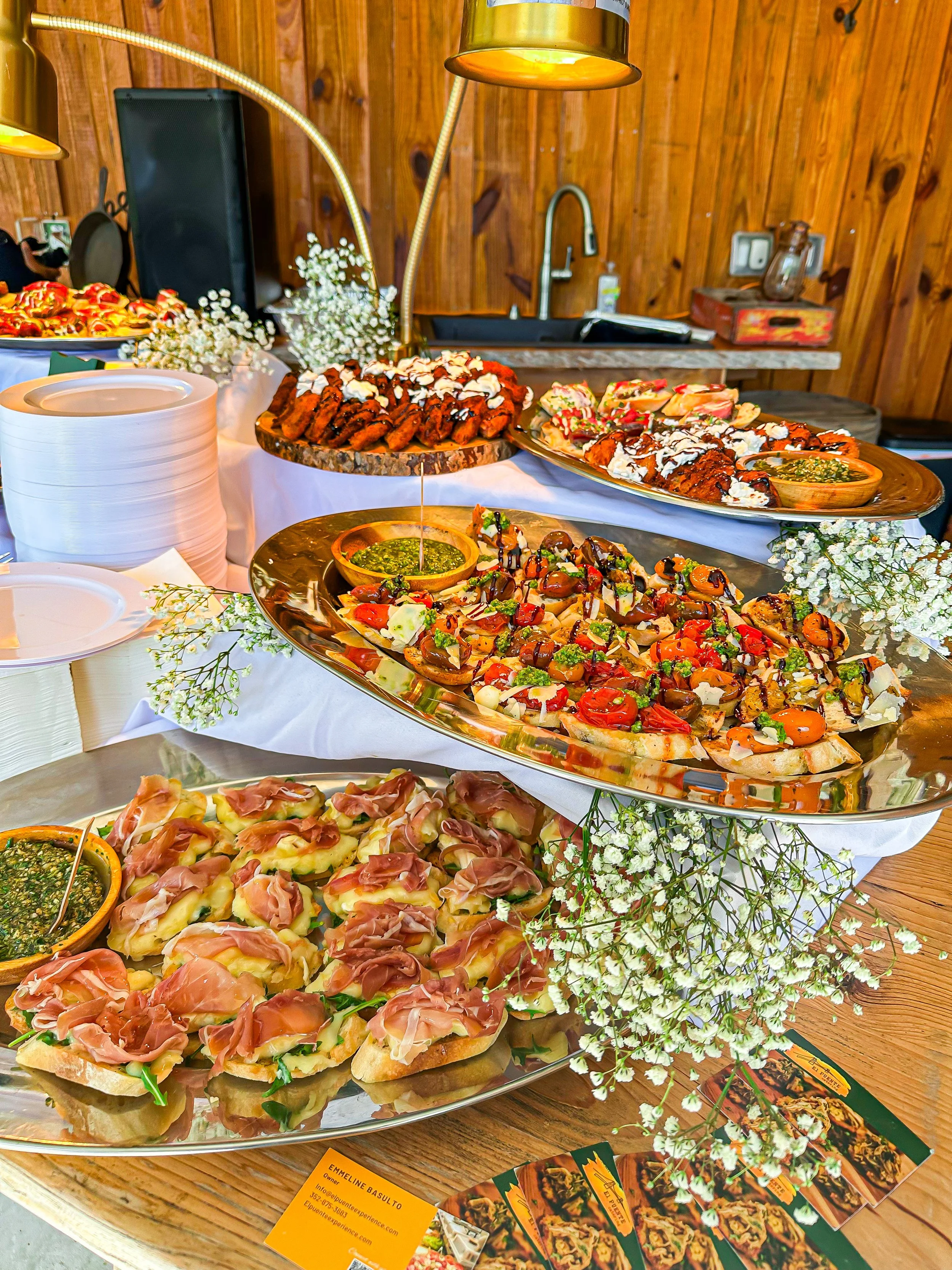 Beautiful catered event decor
