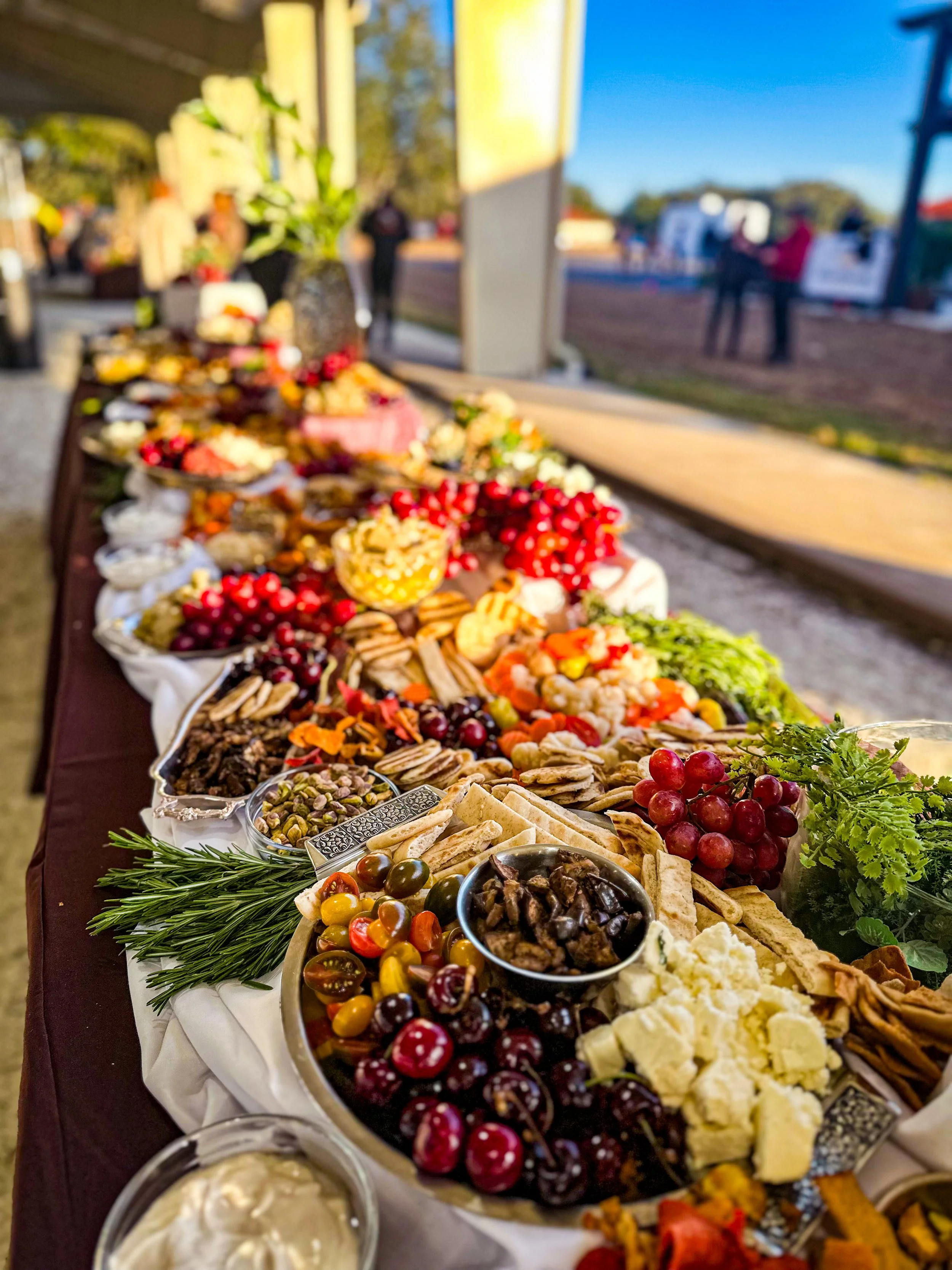 Mediterranean grazing display
