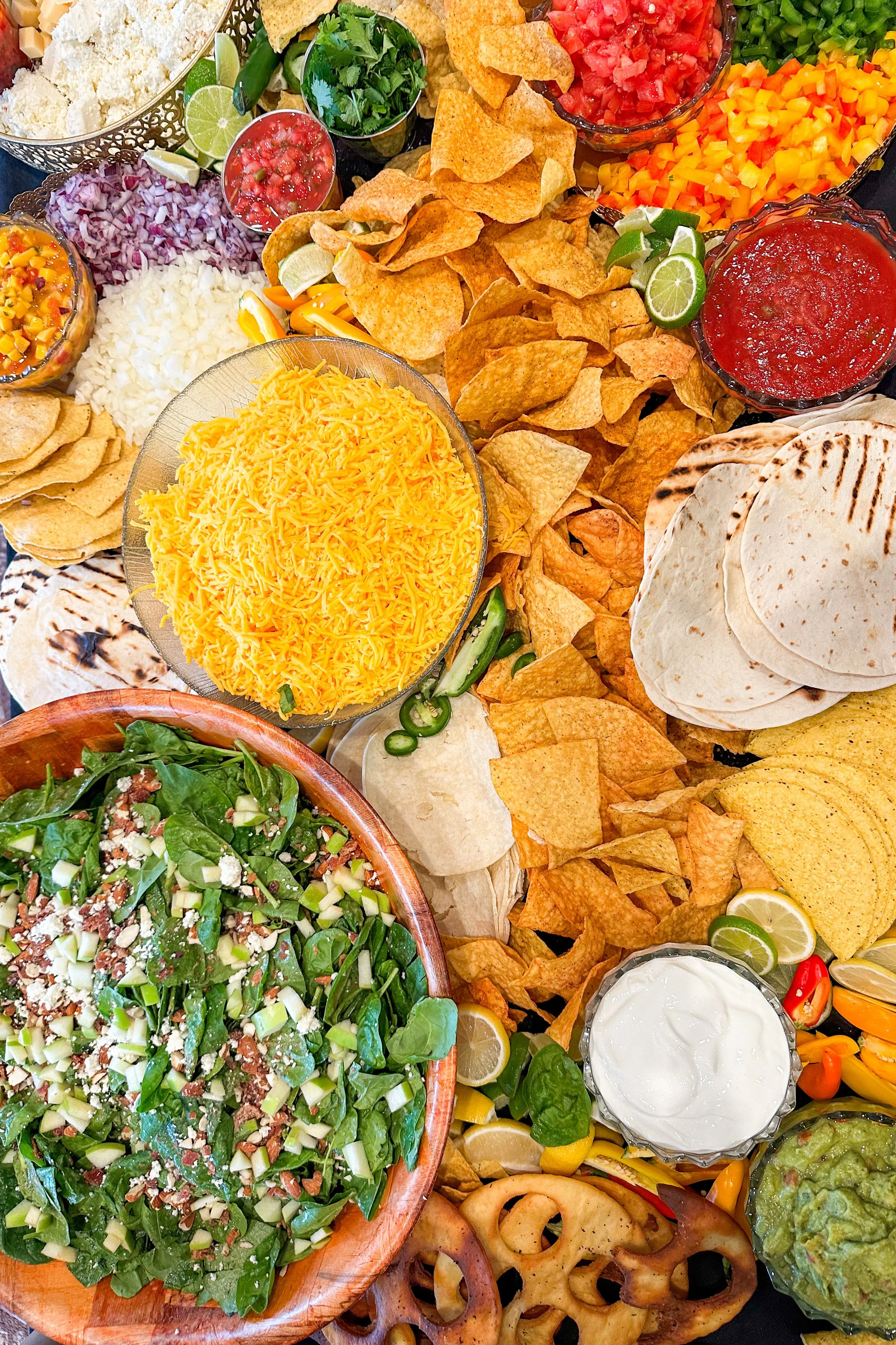 Signature culinary installation by El Puente Catering
