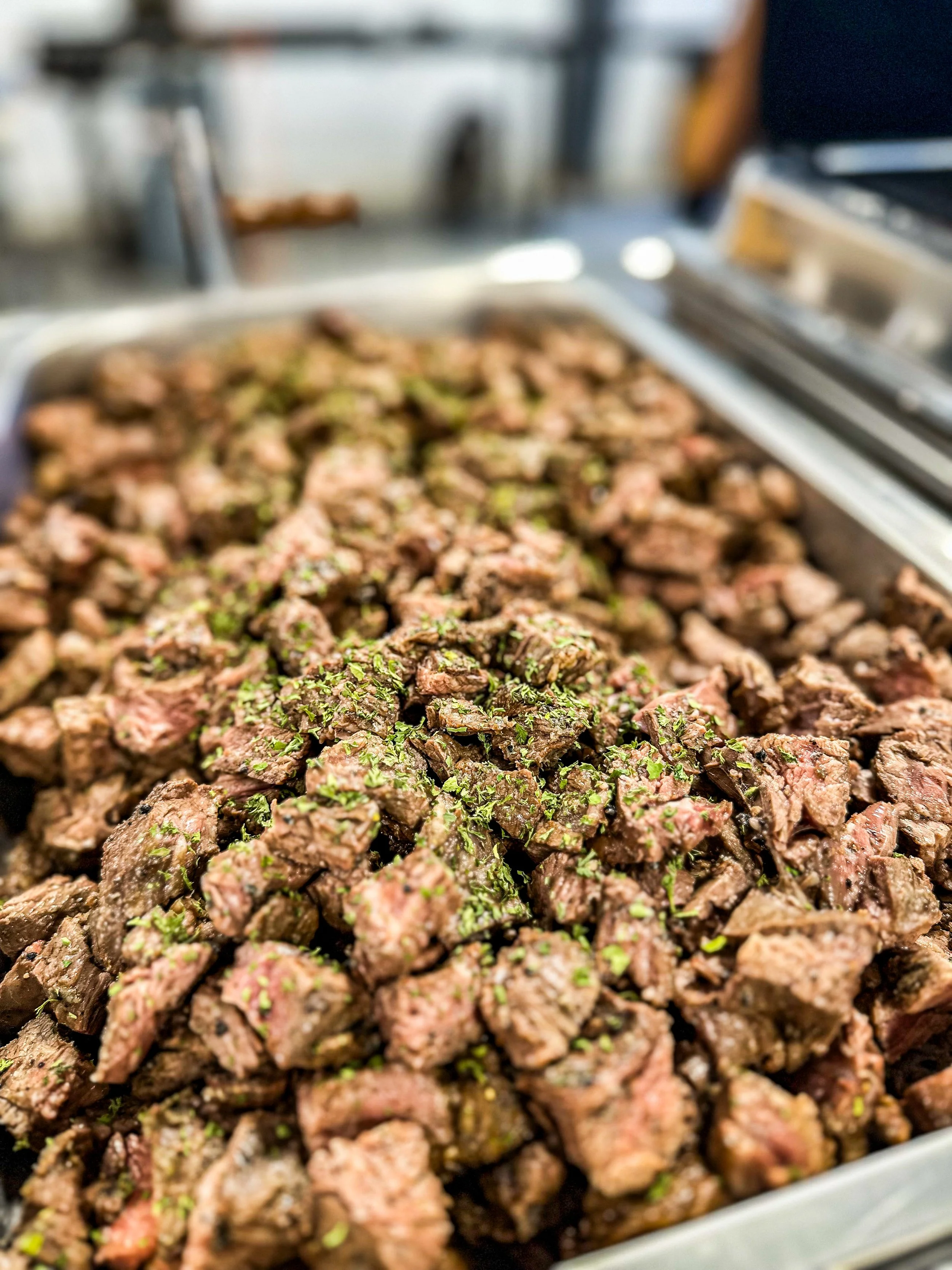 Signature culinary installation by El Puente Catering
