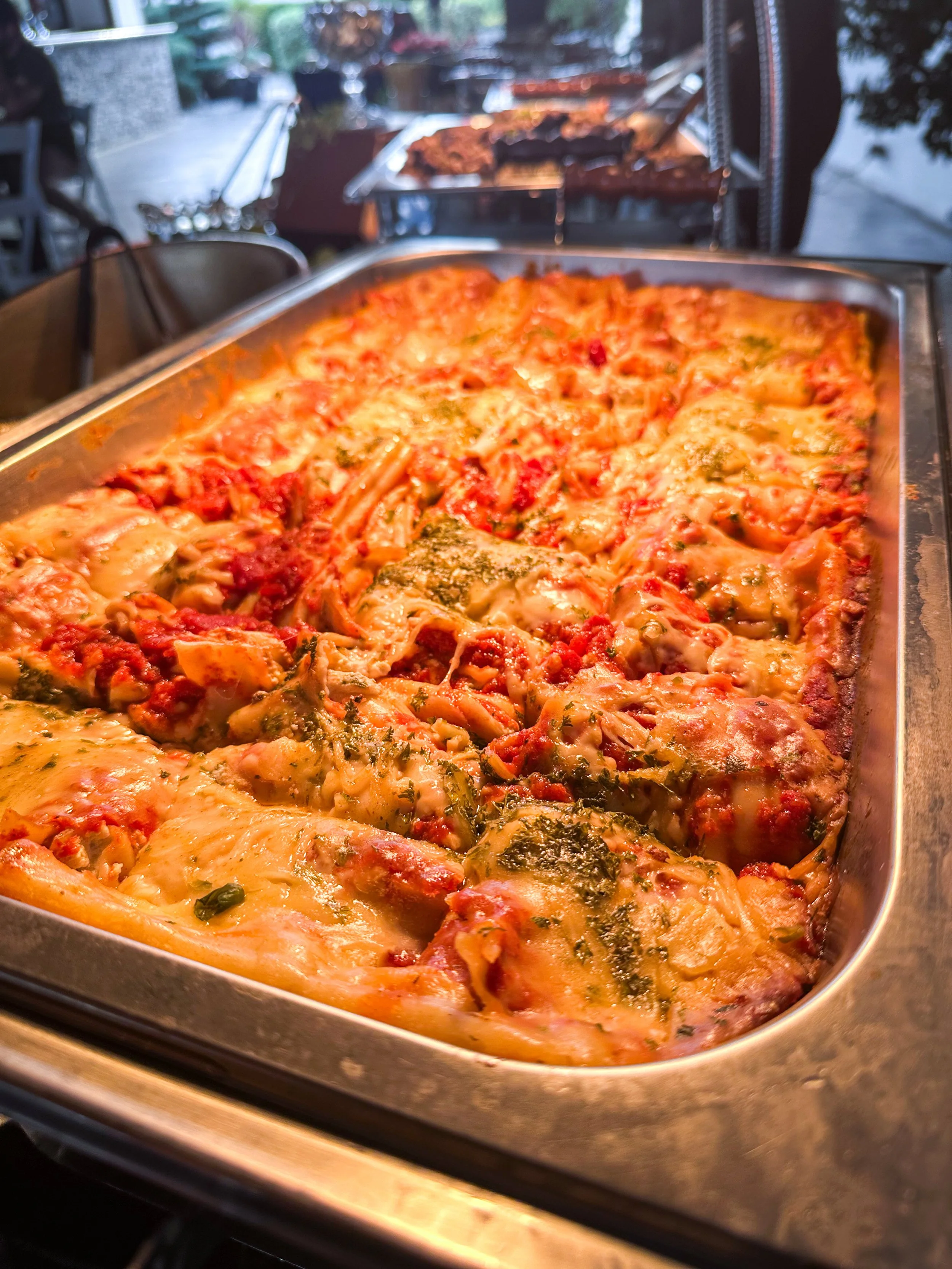 Signature culinary installation by El Puente Catering
