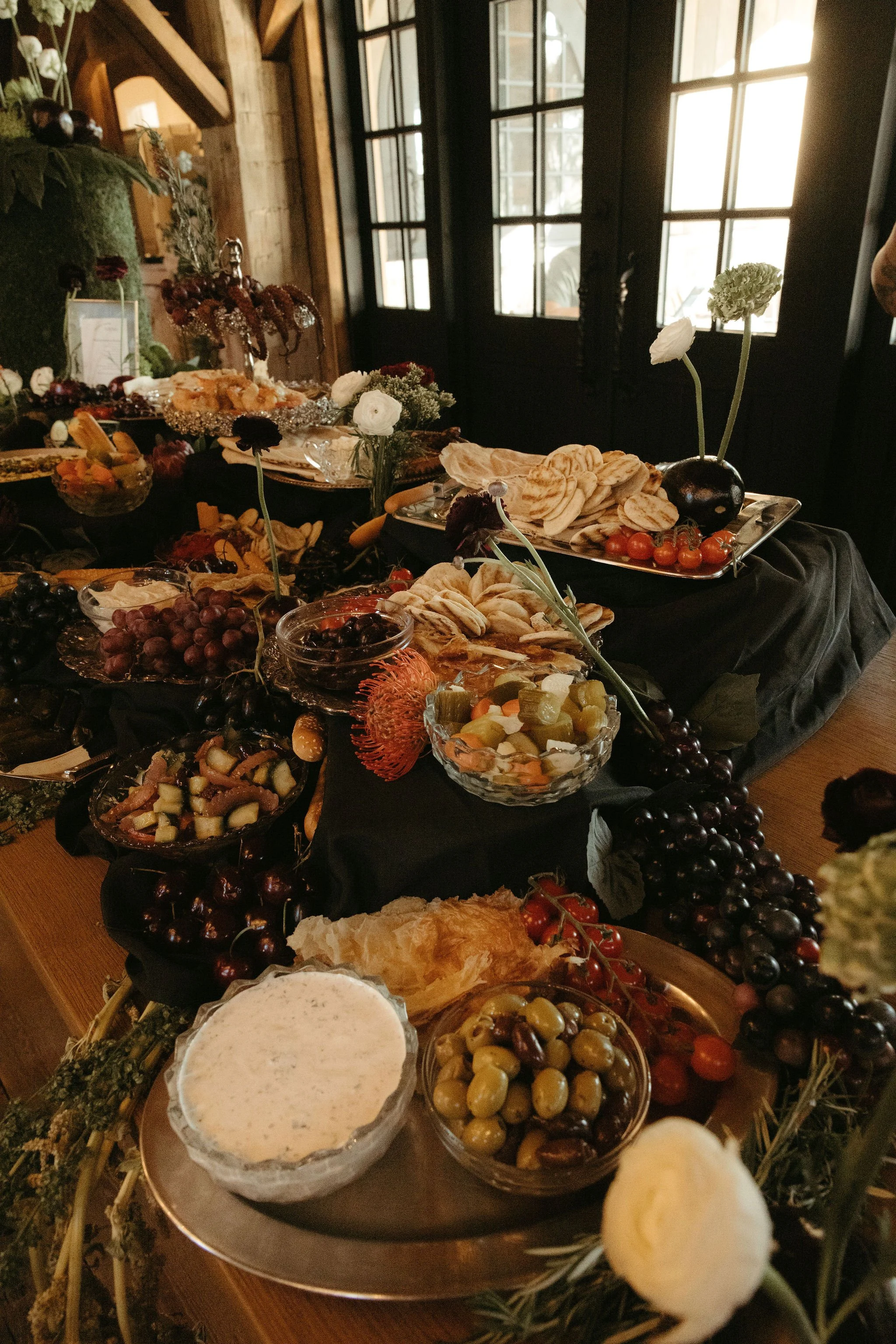 Chef-curated catering installation
