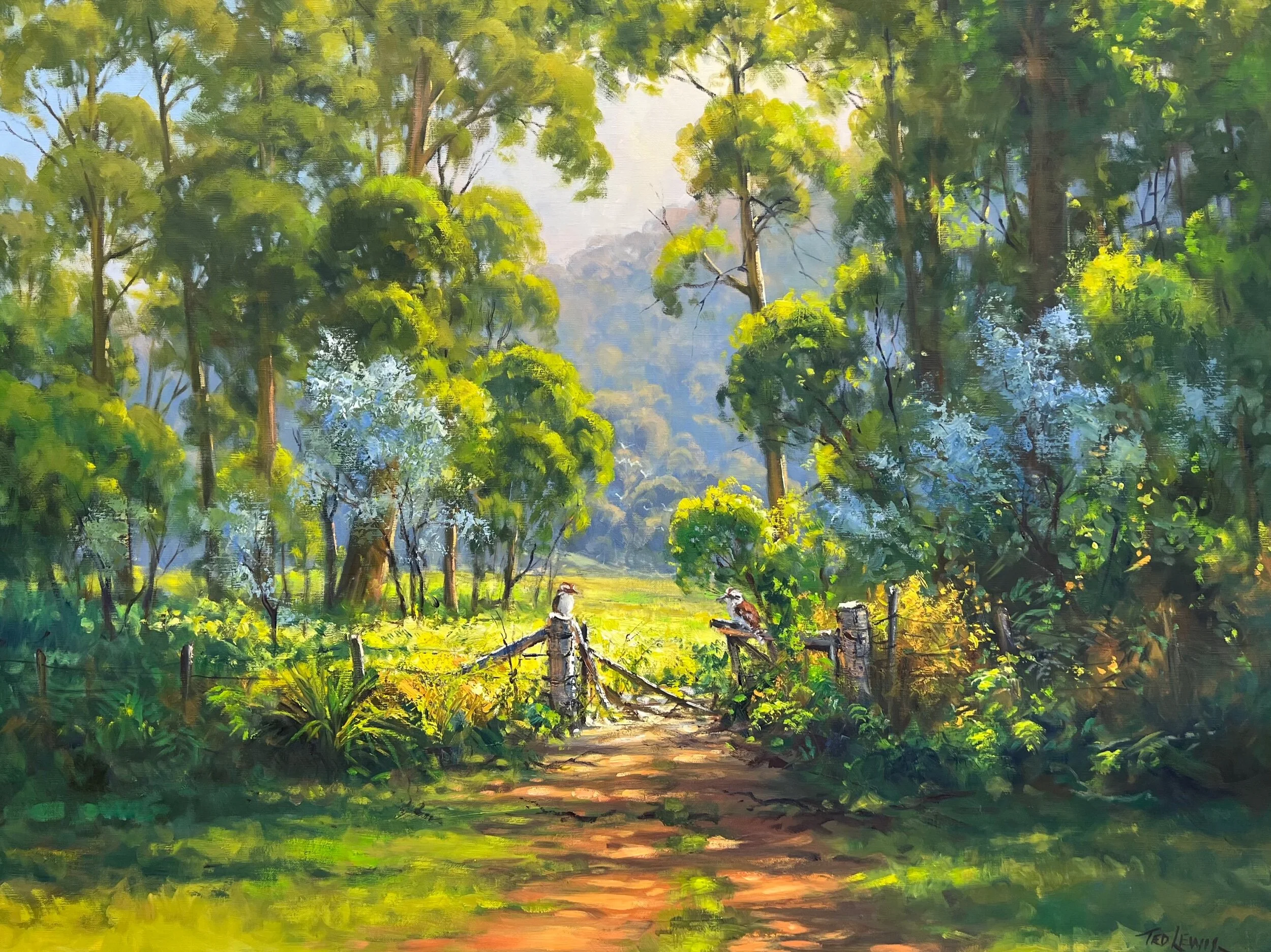 Ted Lewis “Road through the Valley” — Aarwun Gallery