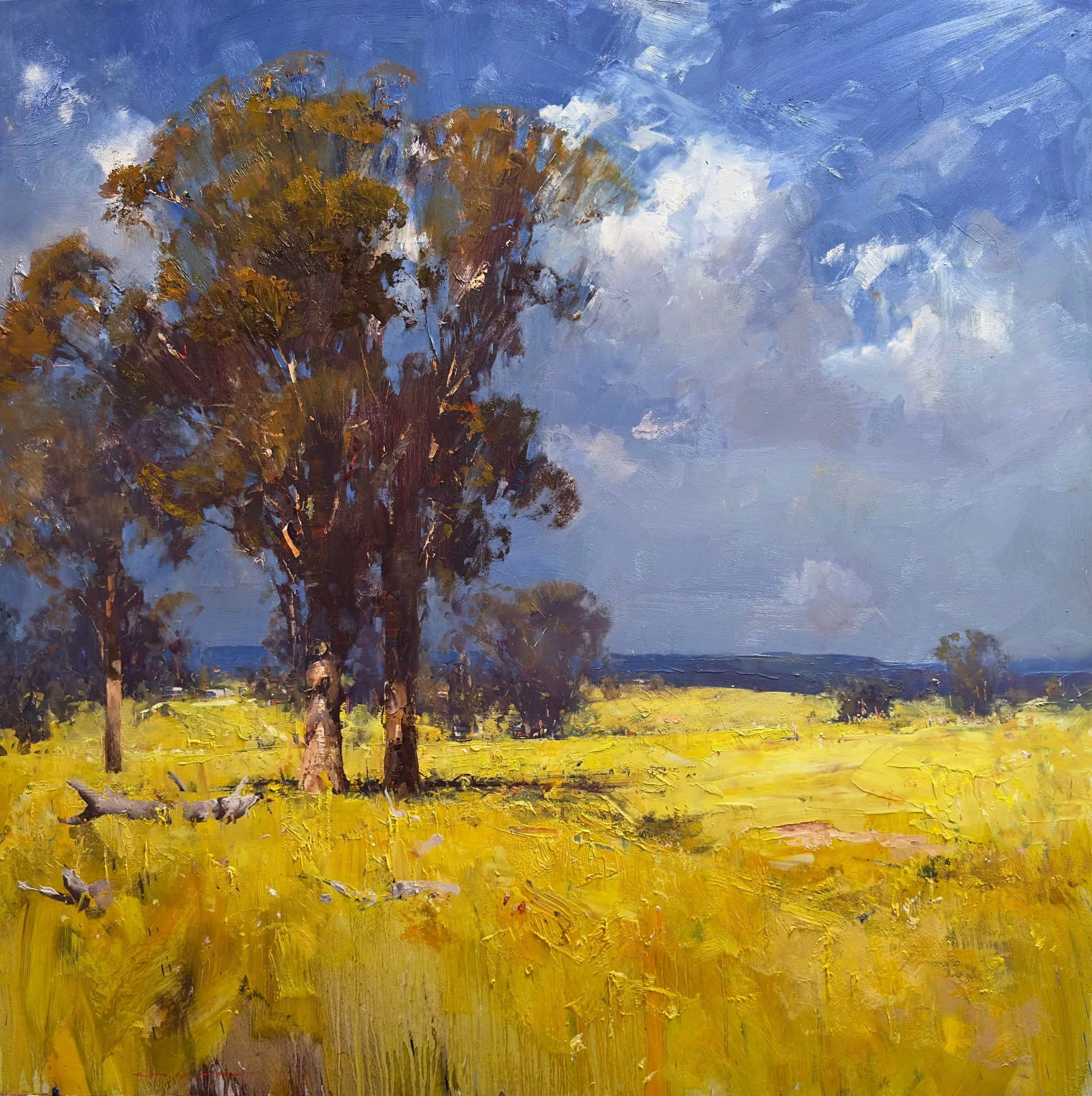 Ken Knight "Bungendore Landscape" — Aarwun Gallery