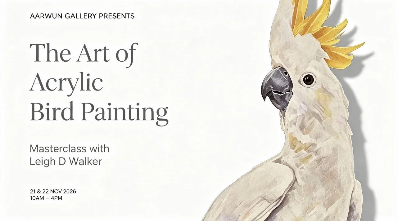 The Art Of Acrylic Bird Painting Master Class