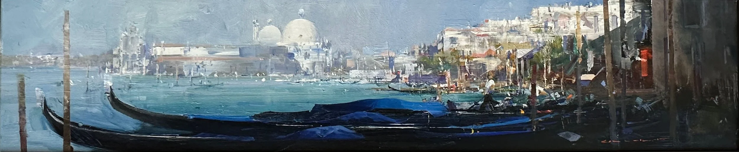 The Gondolier-venice 22 x 101 cm 2024 $7500.jpeg