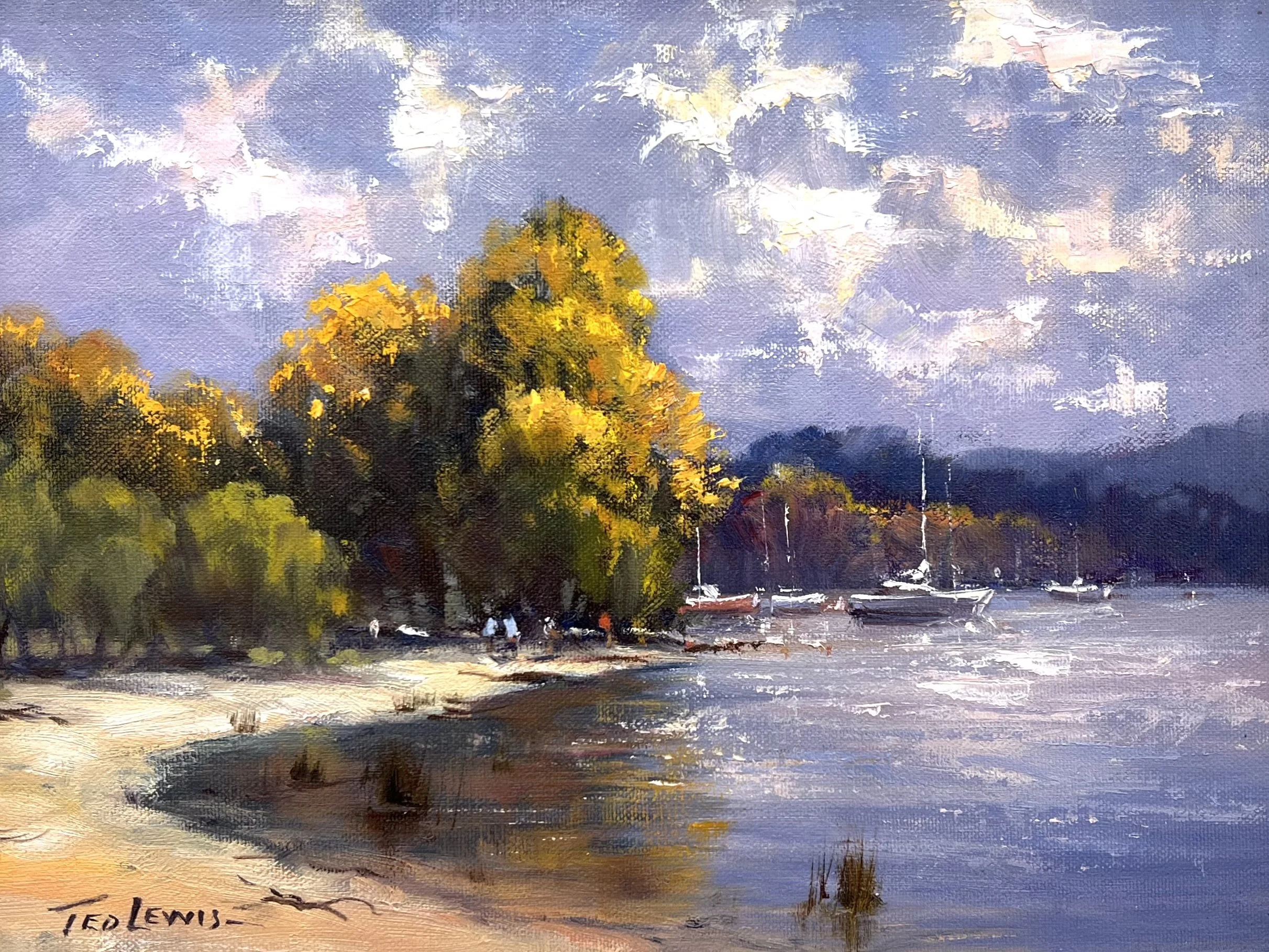 Ted Lewis “Autumn and breaking light”