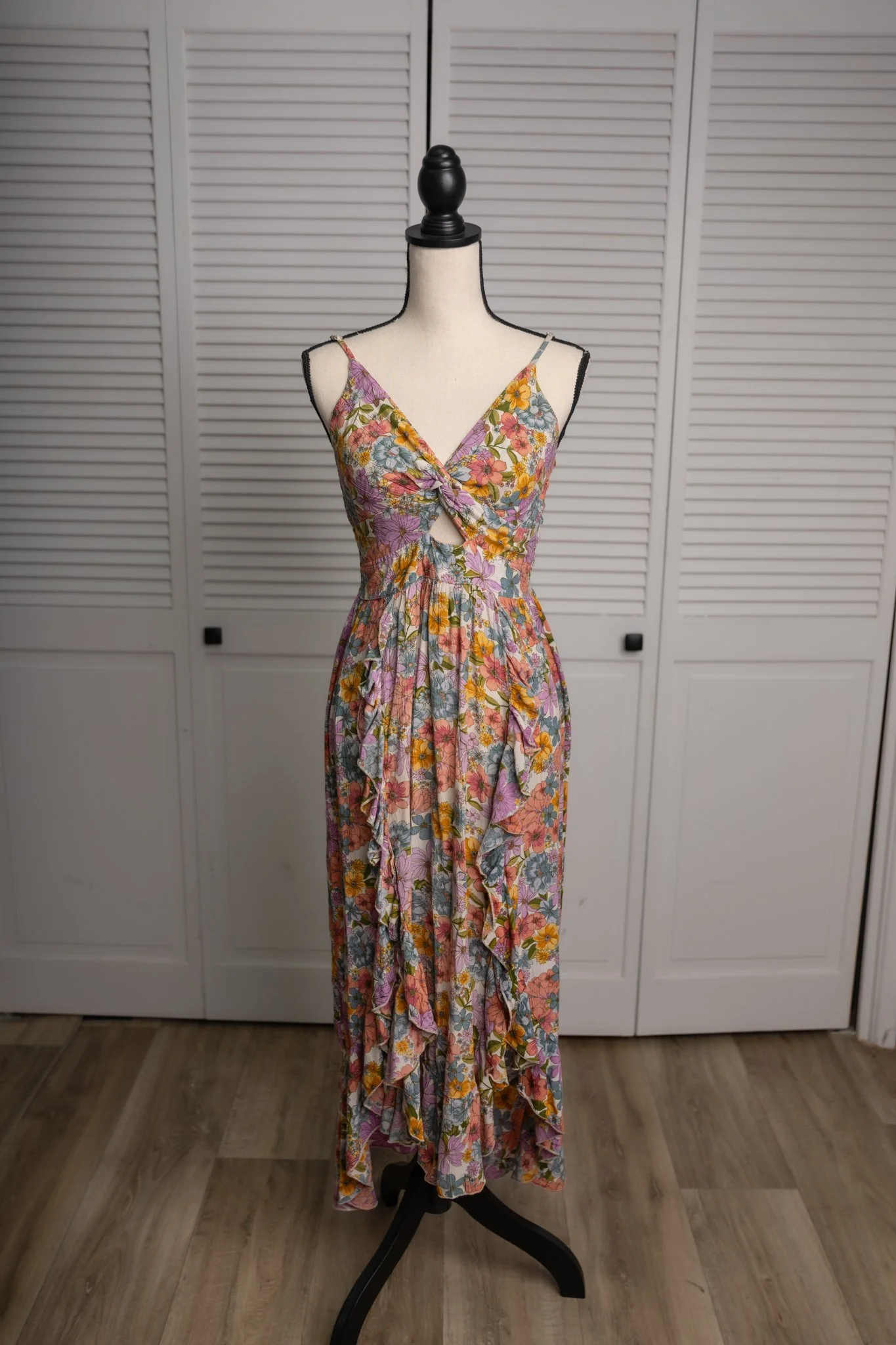M - floral maxi dress