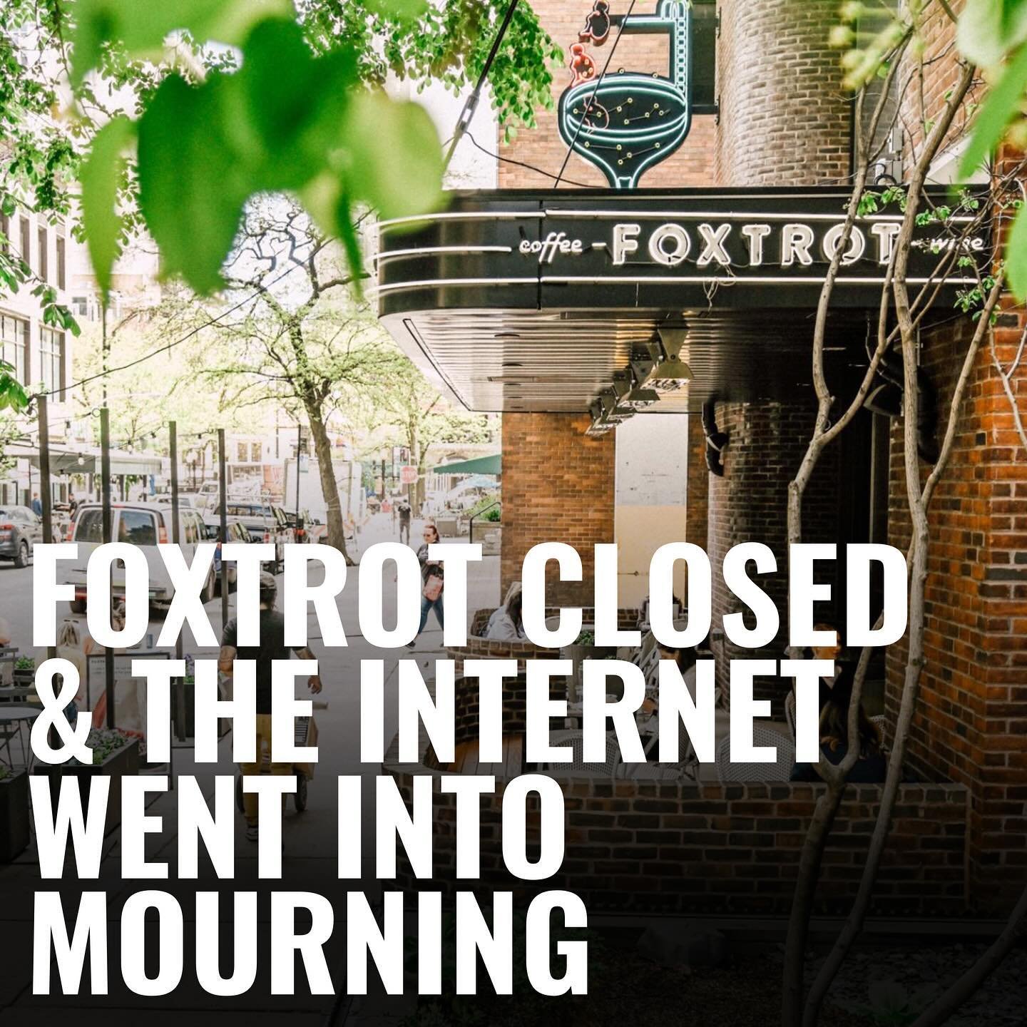 Perhaps it was just us (we don&rsquo;t think so), but Foxtrot wasn&rsquo;t something we had heard much about, and then all of a sudden, it was all over our socials. Like, unavoidable. We&rsquo;ll refrain from further commentary on why they closed and