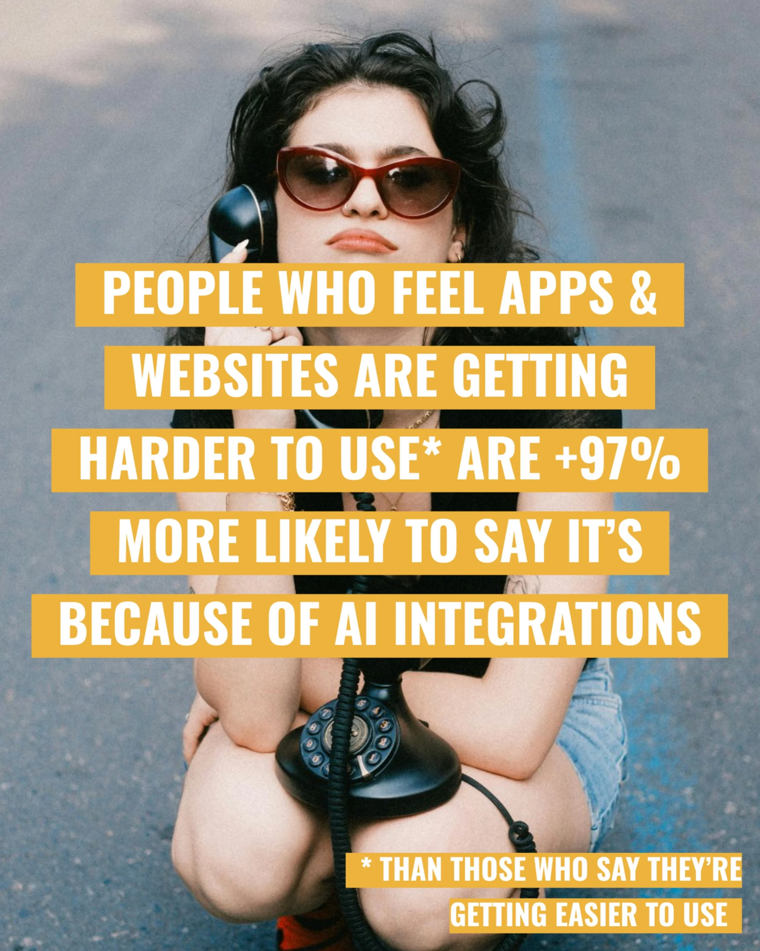There&rsquo;s a growing gap between what consumers want from digital experiences and what companies are building. While AI is often added to simplify and streamline, many users feel it&rsquo;s making apps and websites more confusing and difficult to 