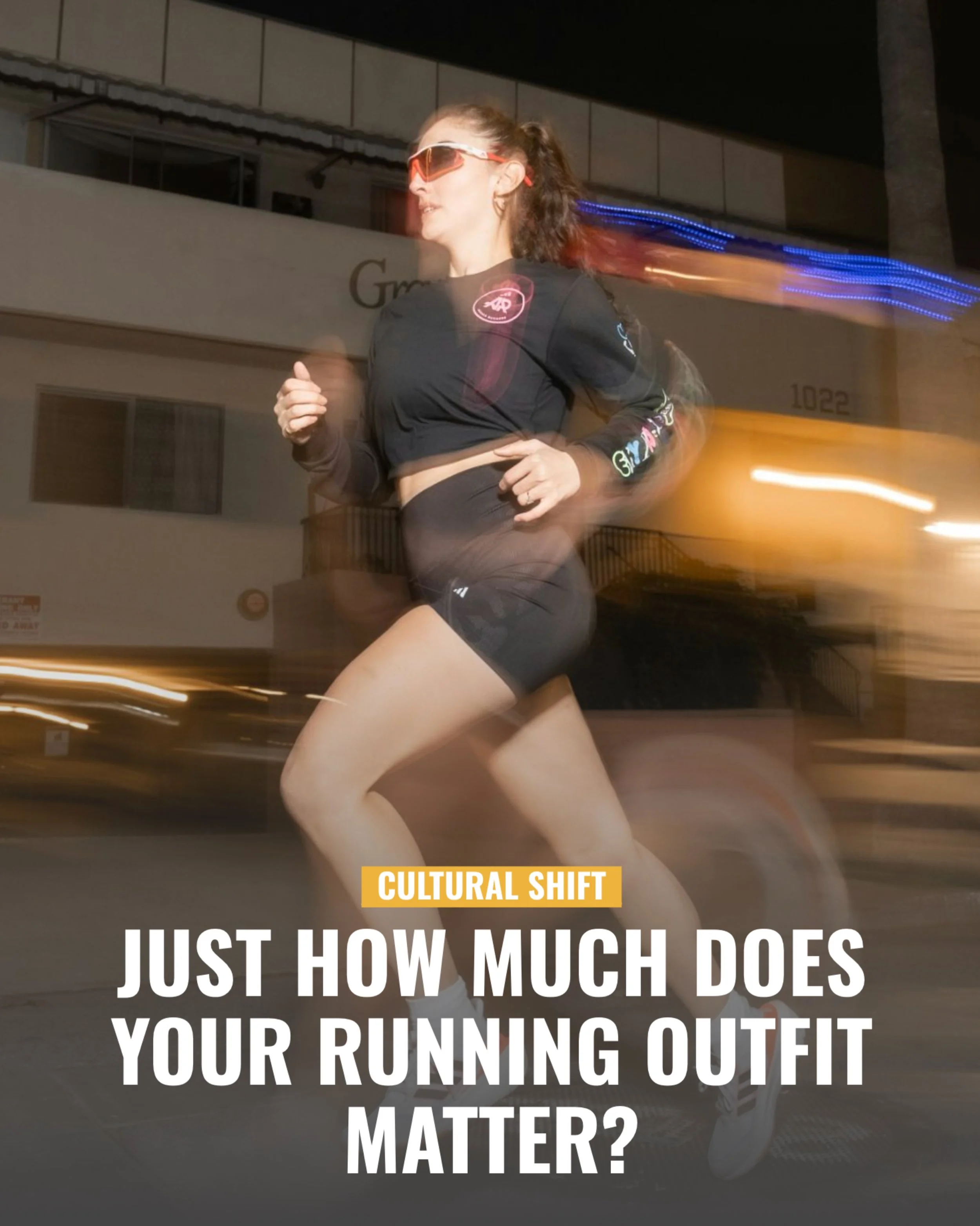 Good luck not getting mogged on your next run 😅