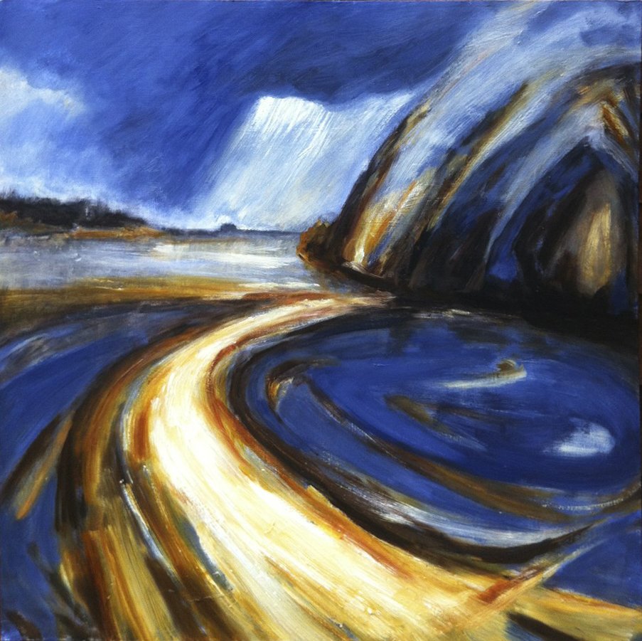 %22Oyster Light,” 4’X4’ Oil on canvas. 2014.jpg