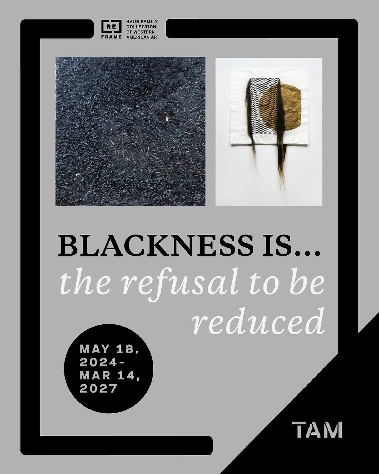 OPENING THIS WEEKEND! at the Tacoma Art Museum @tacomaartmuseum 

&ldquo;Blackness is&hellip;..the Refusal to be Reduced&rdquo;
Curated by Nikesha Breeze @nikeshabreeze 

Featuring the incredible multidisciplinary work of: 

Lisa Jarrett @lisanicolej