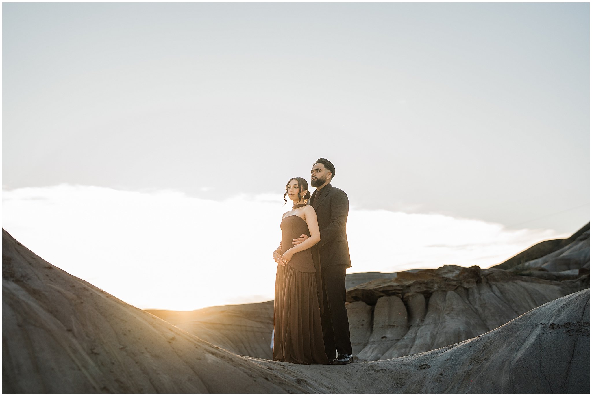 Drumheller engagement session