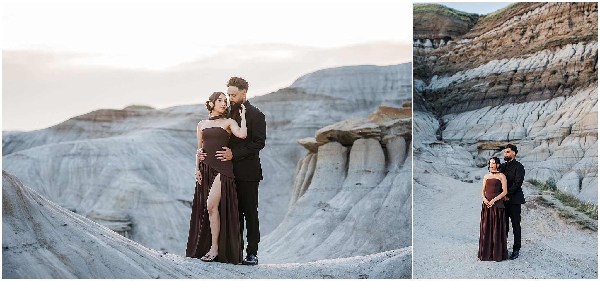 Drumheller engagement session