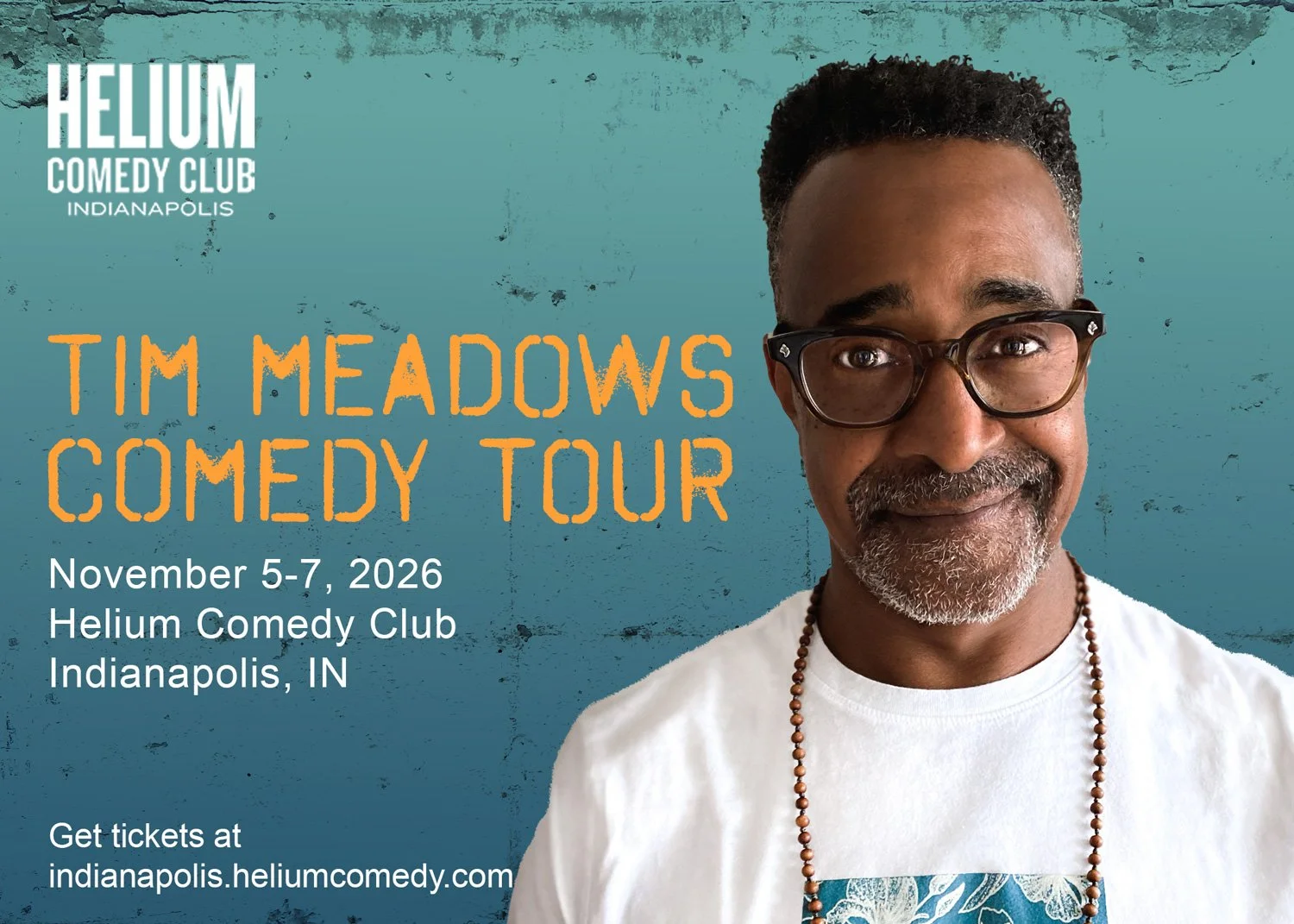 Best events in Indianapolis, IN, Tim Meadows comedy tour, November 5 - 7 at Helium Comedy Club. Top thing to do this weekend