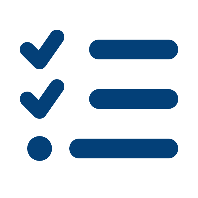 A blue outline of a heart enclosing three people, symbolizing community or support.