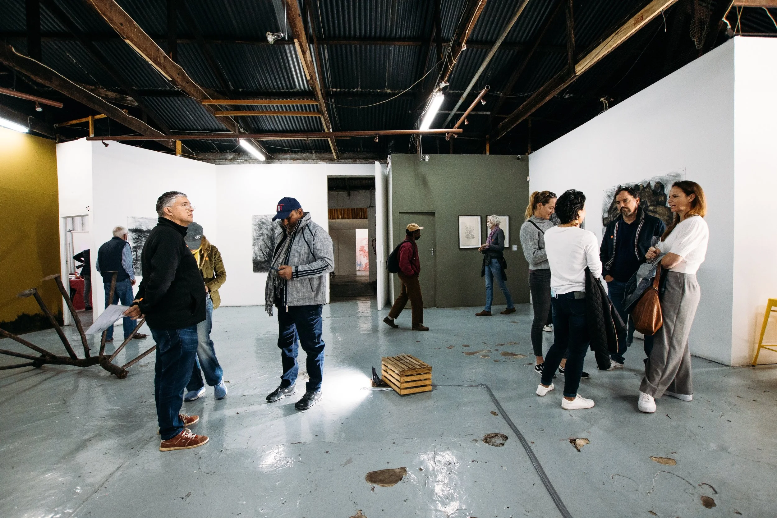 Studios open to the public.