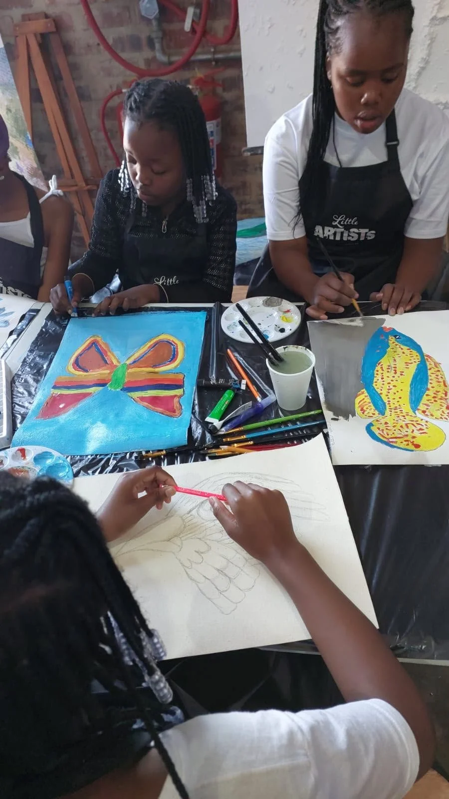 BECOMING THE LITTLE ARTIST- Kids & Family Creative Workshops