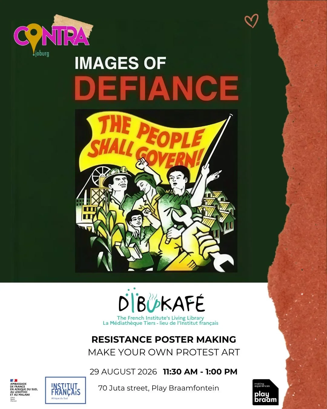 Images of Defiance – Resistance Poster Making Workshop