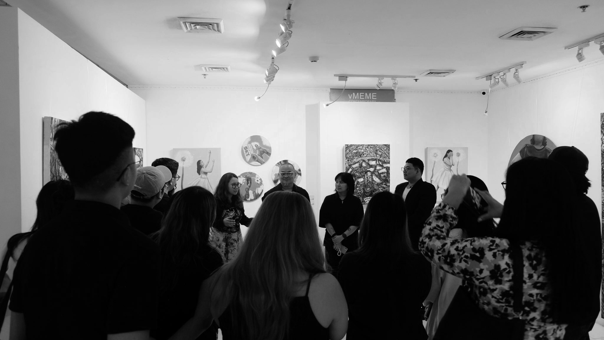 vMeme Contemporary Art Gallery
 vMeme Contemporary Art Gallery is a curator-run art space dedicated for projects that are grounded in advocacies and intentional concepts that works past the usual aesthetic and economical values of art. The gallery de