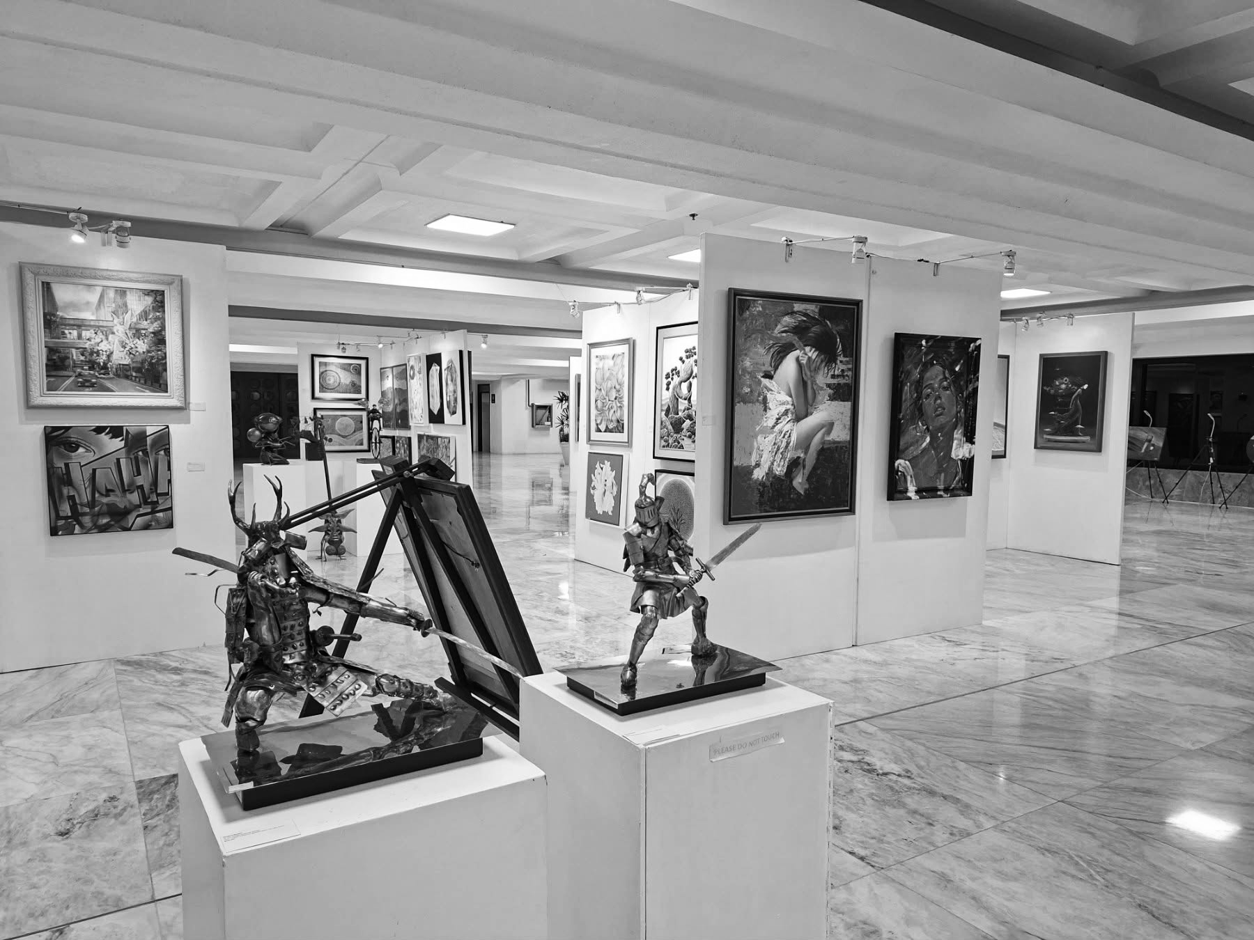 The Art Wall PH
 Dedicated to fostering a vibrant, shared artistic dialogue, the gallery presents a compelling curation of works that seamlessly combine diverse concepts, techniques, and contemporary styles. 

 VISIT 
 https://www.instagram.com/thear