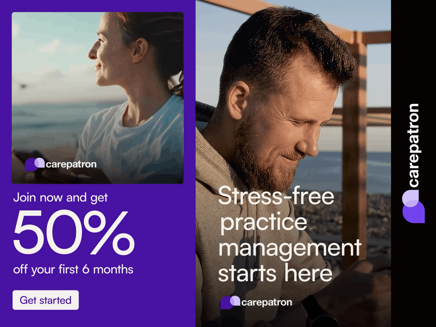  
  Carepatron  
 
 Marketing Design 
 