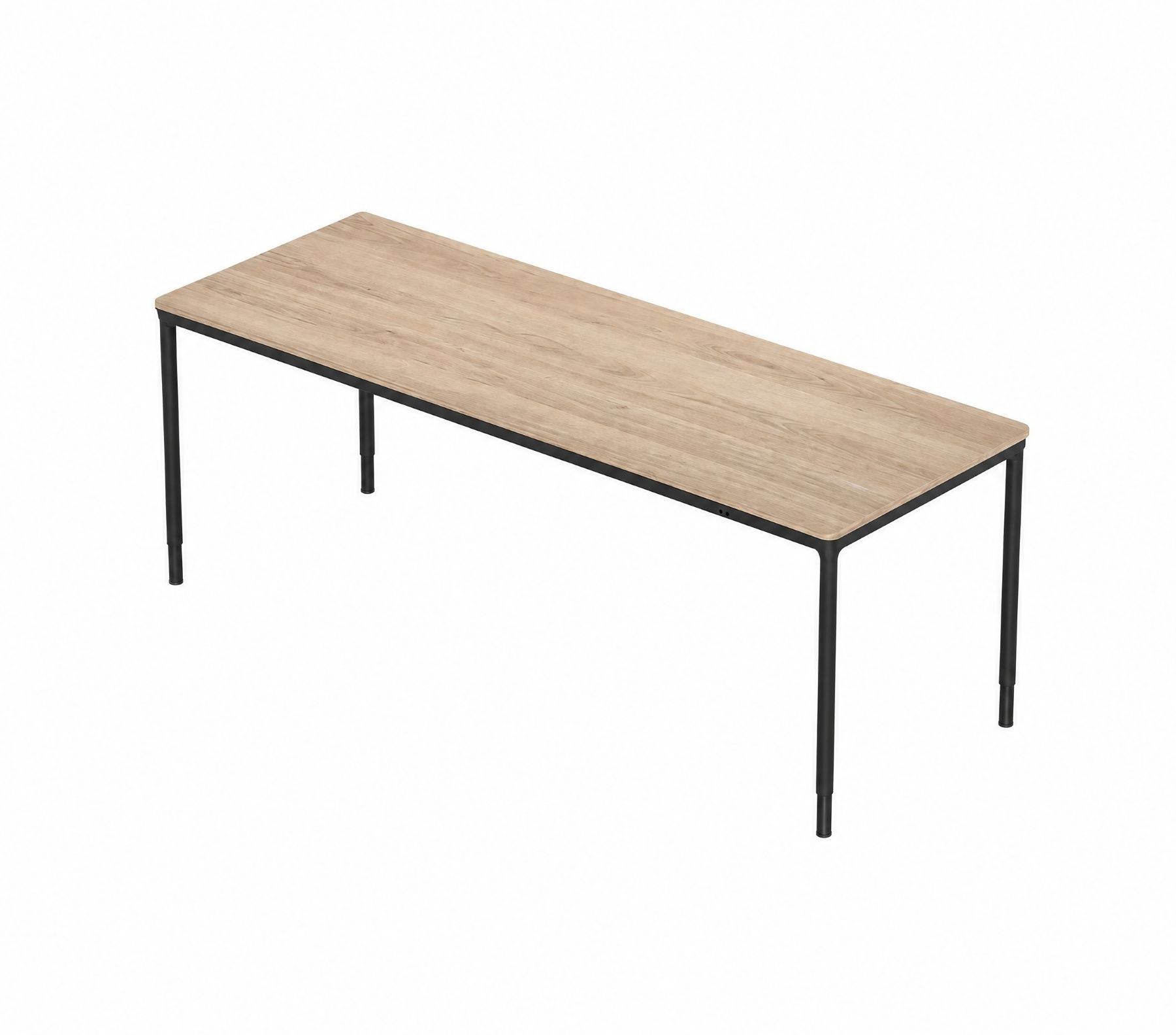 arc executive desk oak top black base.jpg