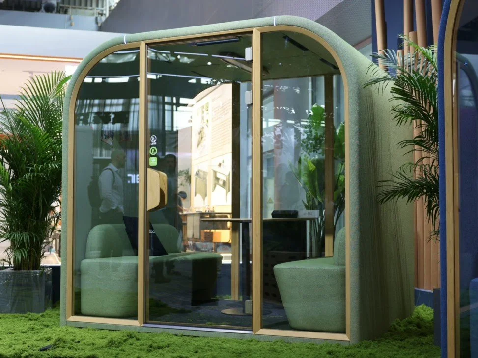 arcpod quad booth olive green.jpg