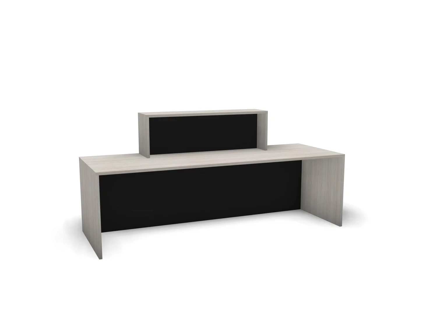 Civic: A locally made smart looking counter for reception areas