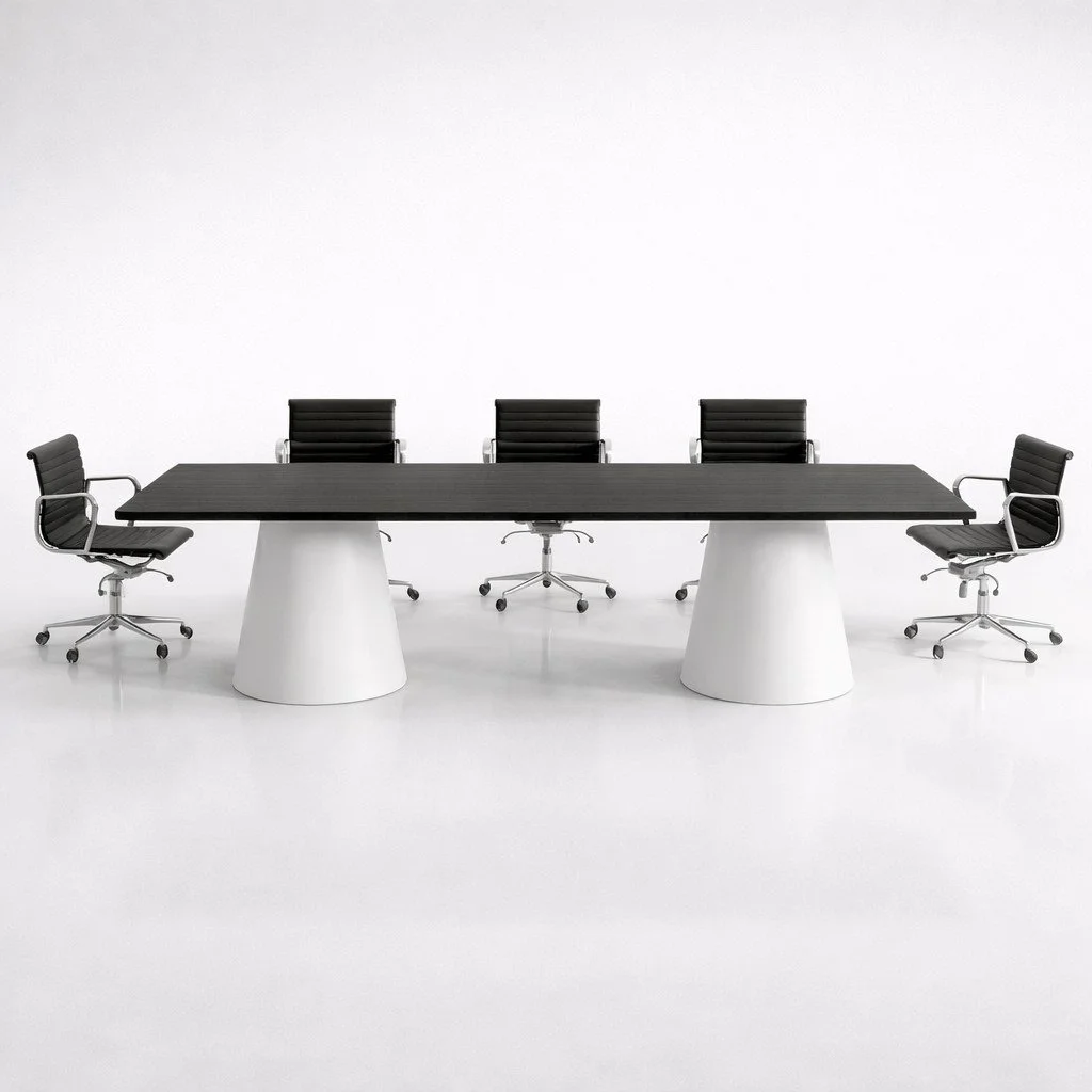 Cone Drum-boardroom-table white double base.jpg