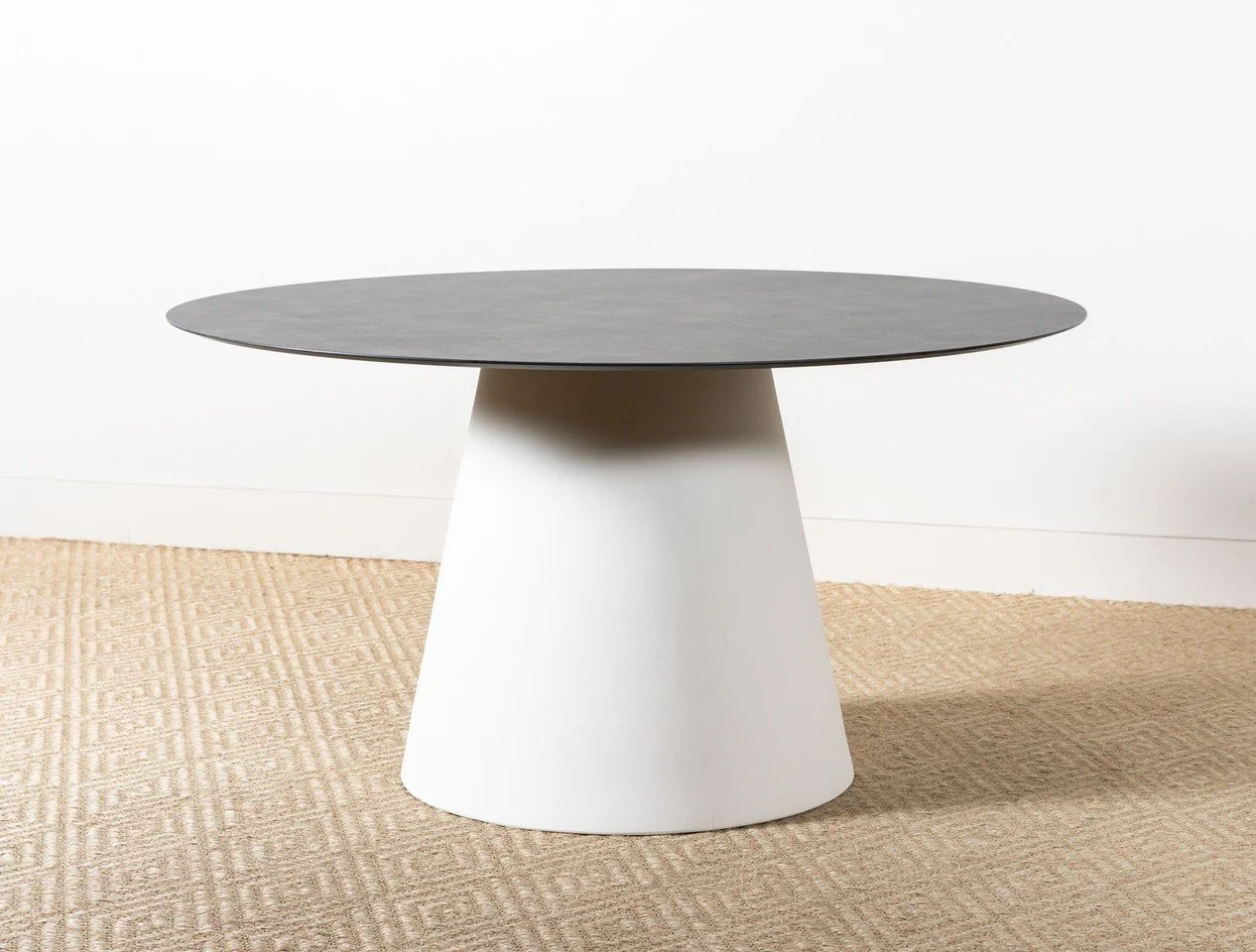 Cone drum single round table white base.jpg