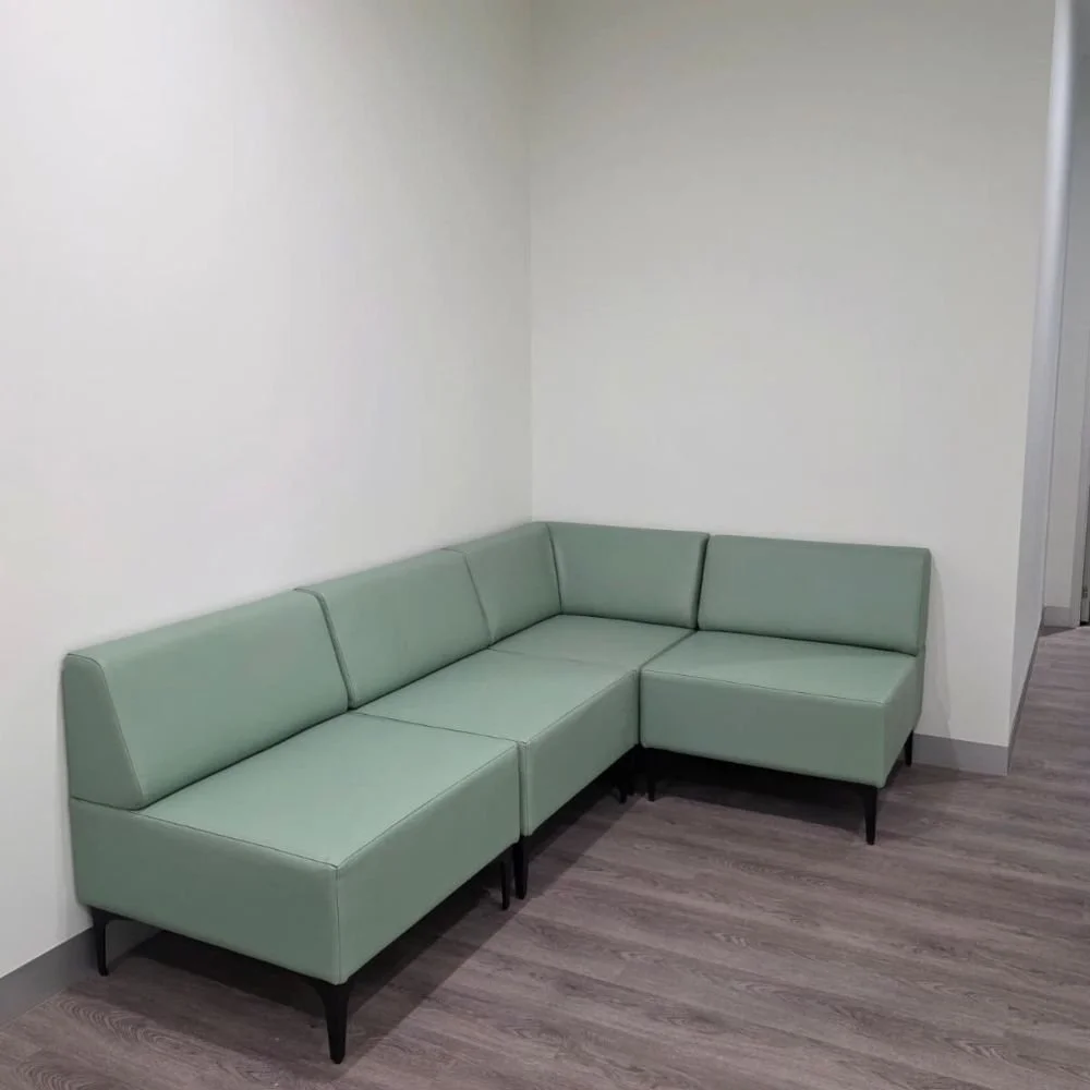 Modular lounge, Warwick Lustrell Charisma Seafoam