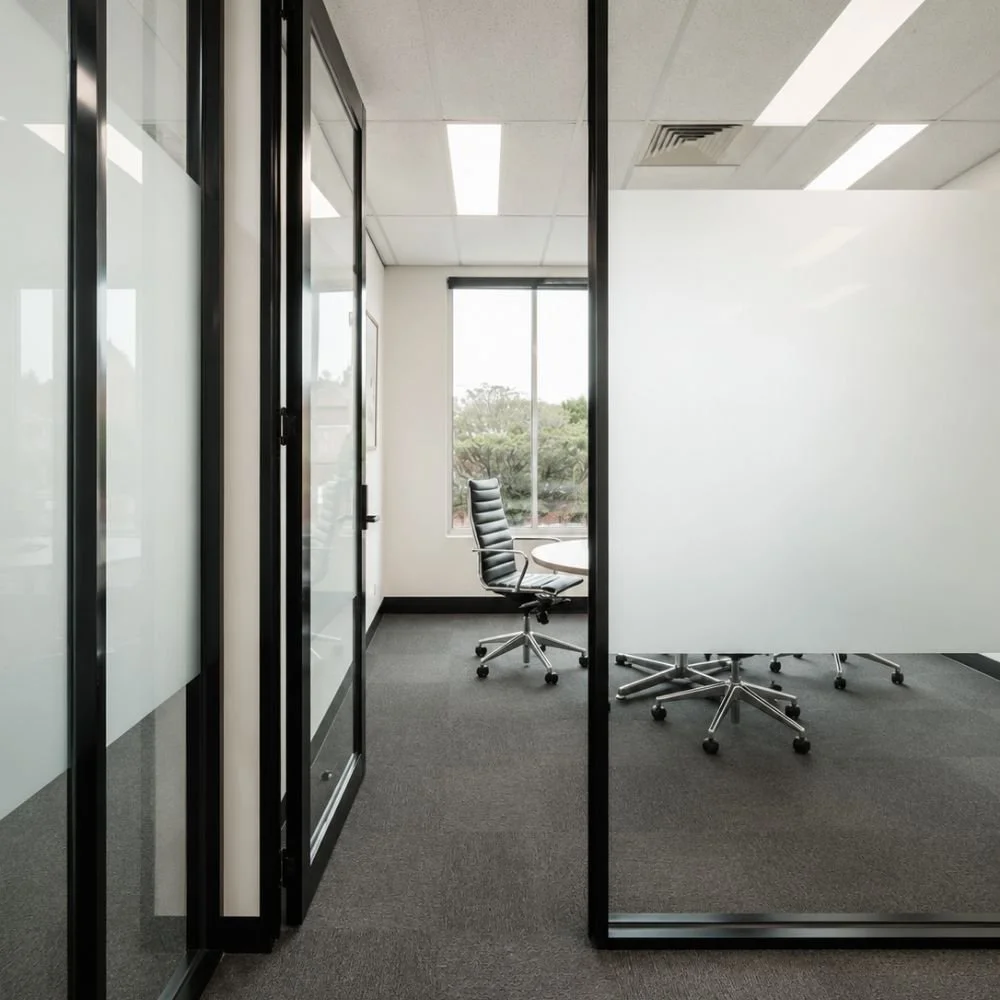 Black office swivel chair