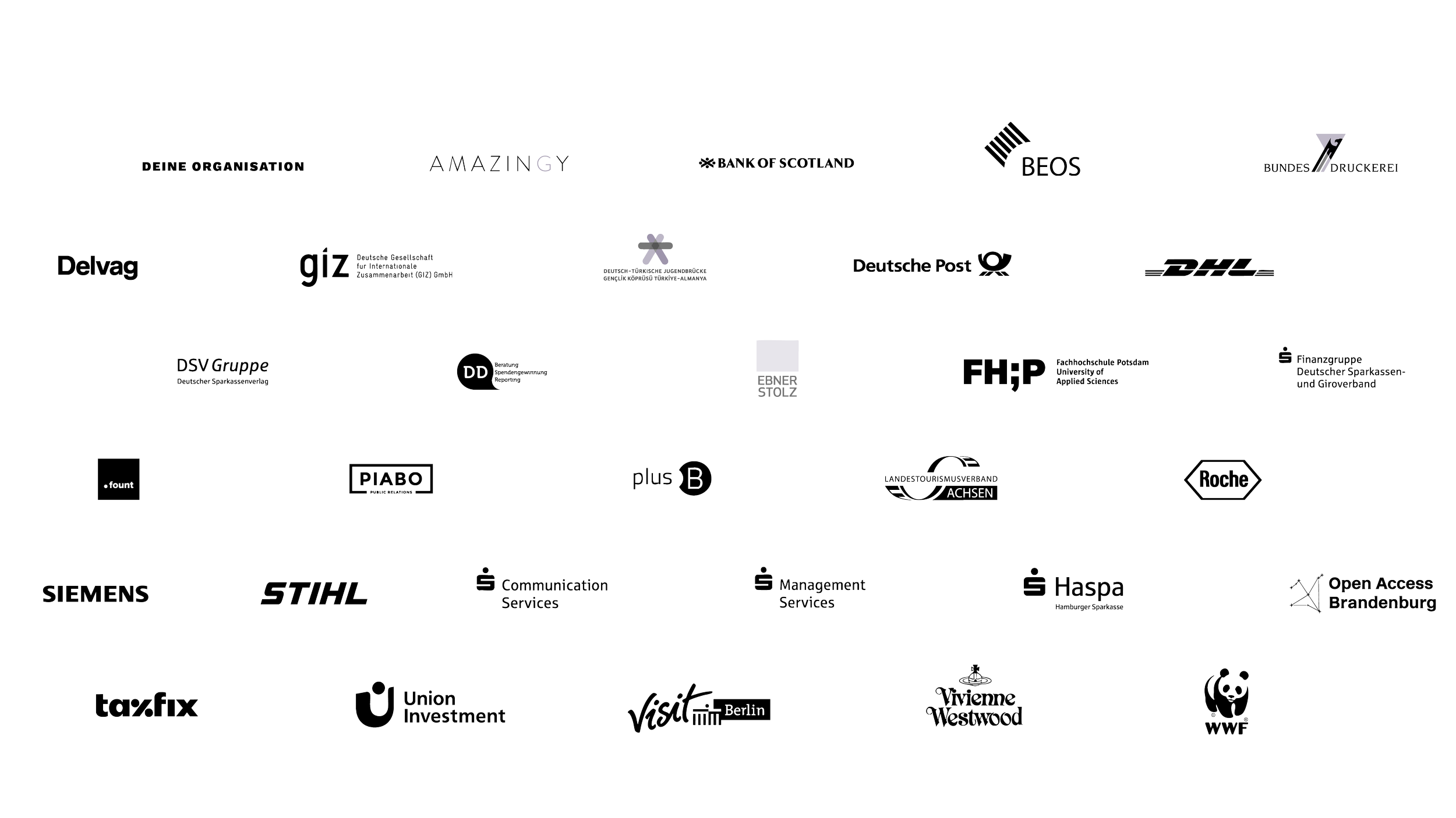 Friends with Benefits aka Auswahl unserer Kund:innen