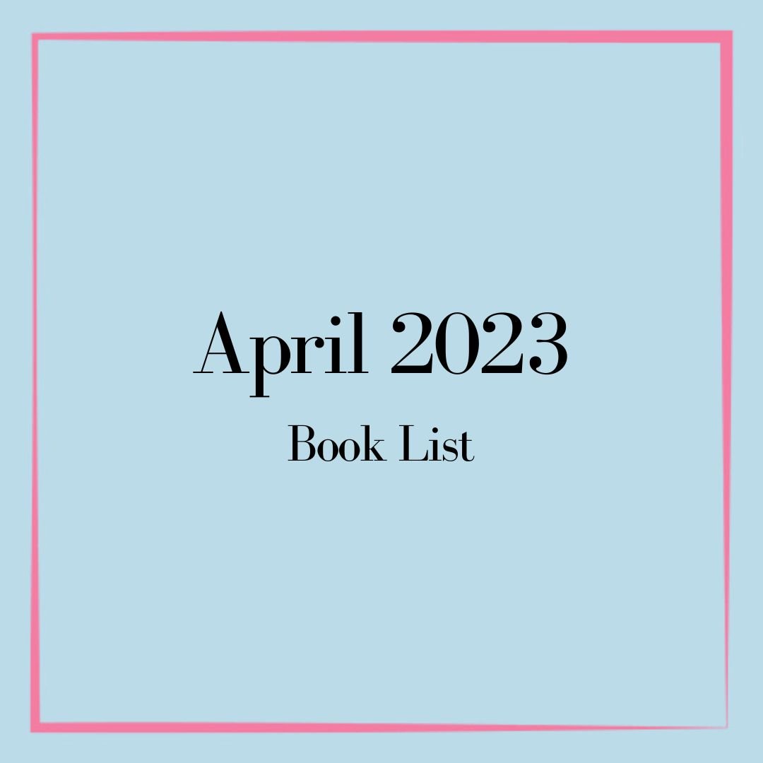 April 2023 Reads