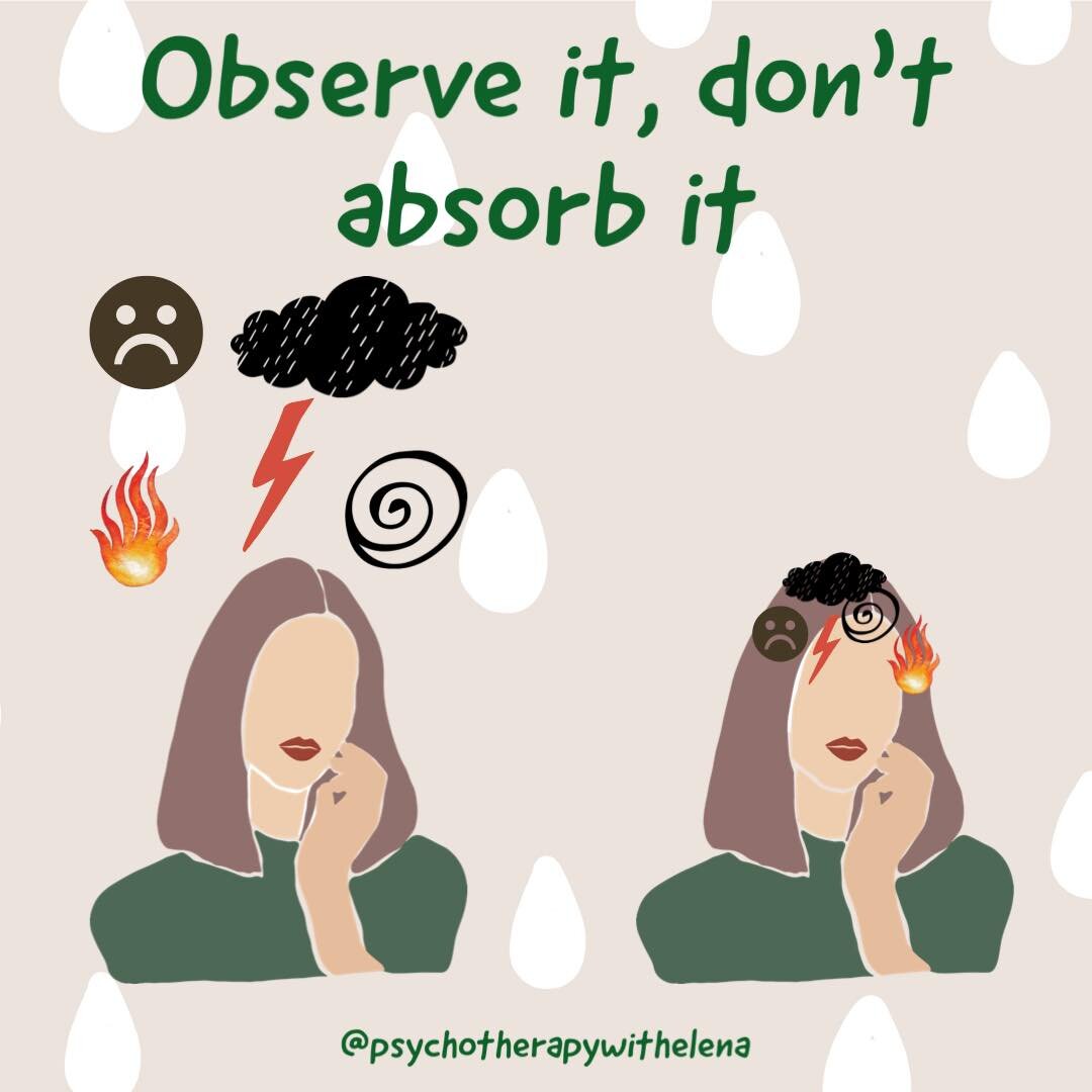 Observe it, don&rsquo;t absorb it. Whatever choice you make makes you. Choose wisely. 
#mindfulness #resilience #selfhelp #selfcare