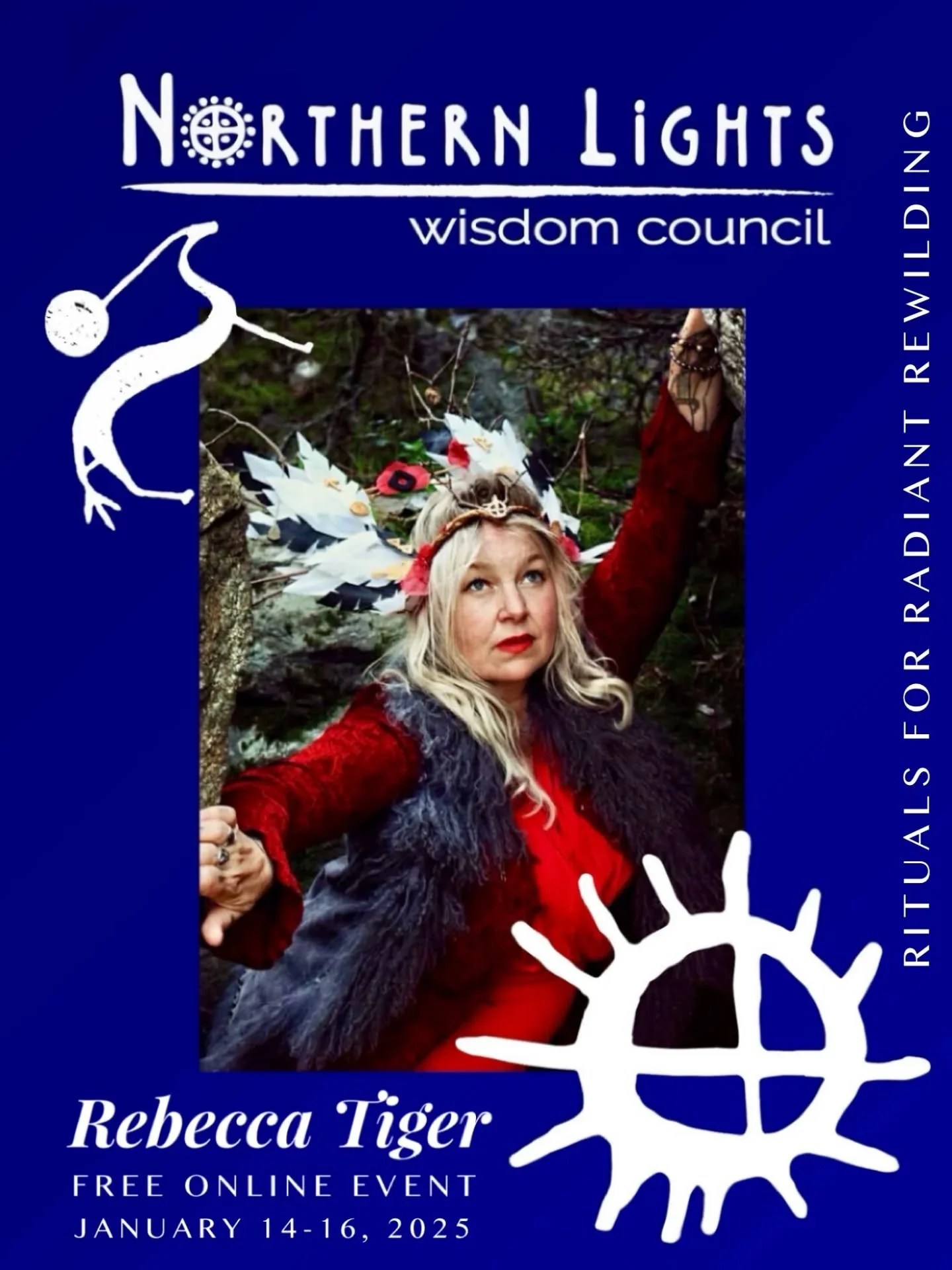 Kolla va smart jag blivit. Sitter med i Wisdom Council.

N🌞rthern Lights - Rituals for Radiant Rewilding 
No but this is great for all of you who wants me to share knowledge in English instead of my native tongue Swedish. And it's free and the whole