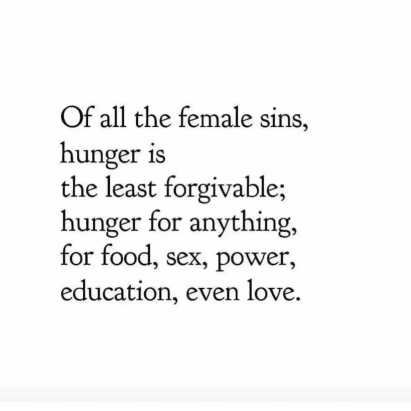 Den h&auml;r bilden  har jag delat minst en g&aring;ng vart &aring;r de senaste 10 &aring;ren.Kommer g&ouml;ra det tills den inte &auml;r aktuell.

Den hugger fortfarande till djup inne mig. Hungern. Hungern, den som s&aring; l&auml;nge inte fick utt