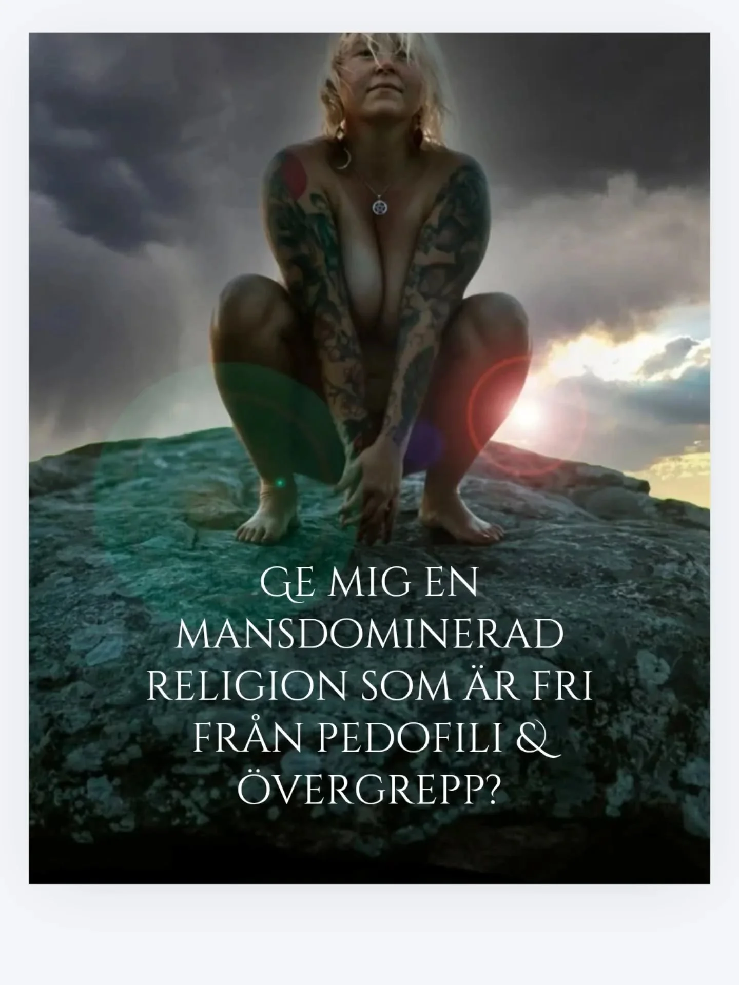 H&auml;romdagen sa en man i min &aring;lder till mig
"Du kan inte tro att du kan g&aring; runt och g&ouml;ra vad du vill"
Jag k&auml;nde d&auml;r och d&aring;, kraften fr&aring;n tusentals kvinnor genom historien och samtiden, som varit d&a