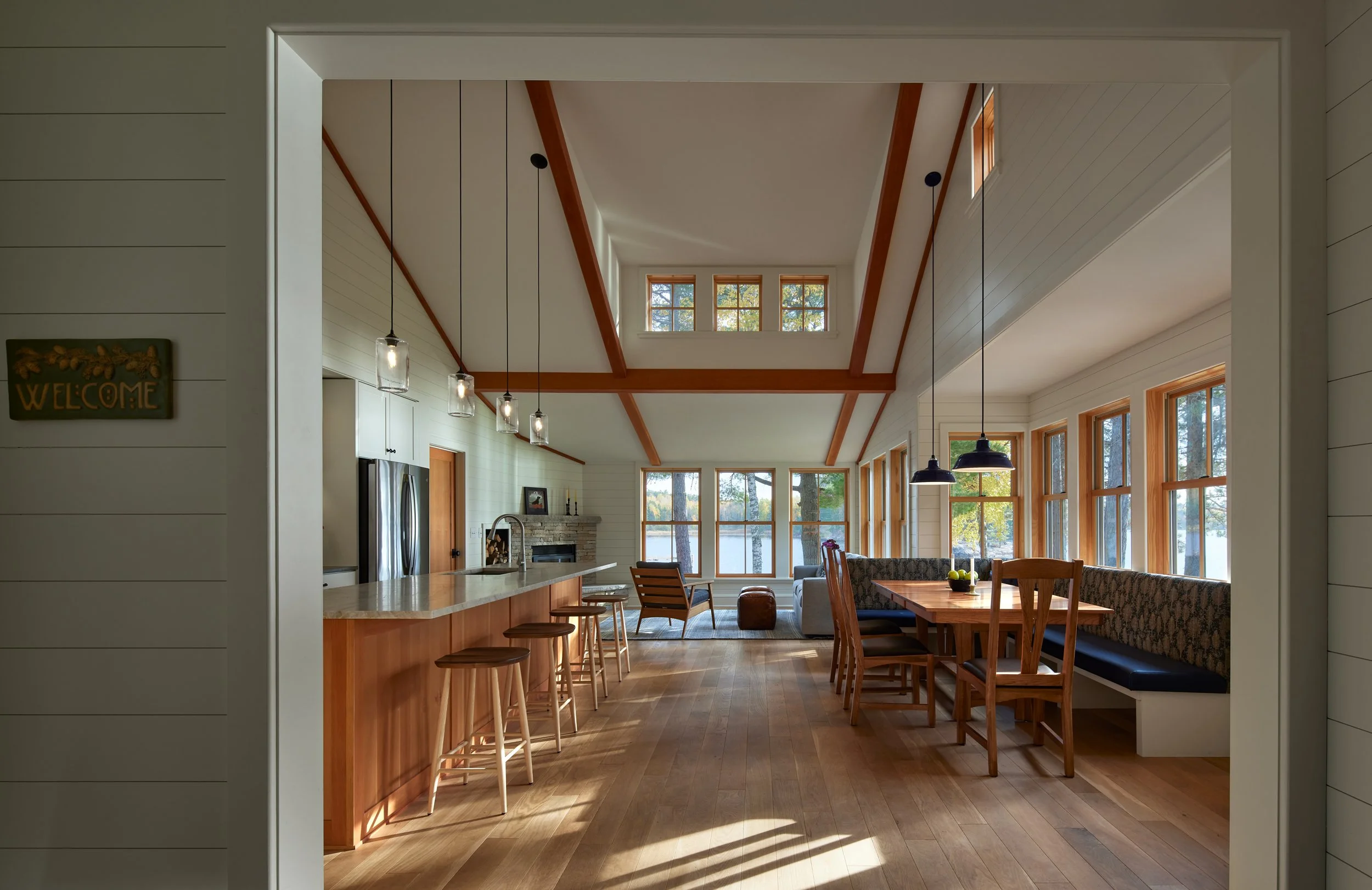 Albertsson Hansen Architects - Burntside Lake Cabin - Ely, MN