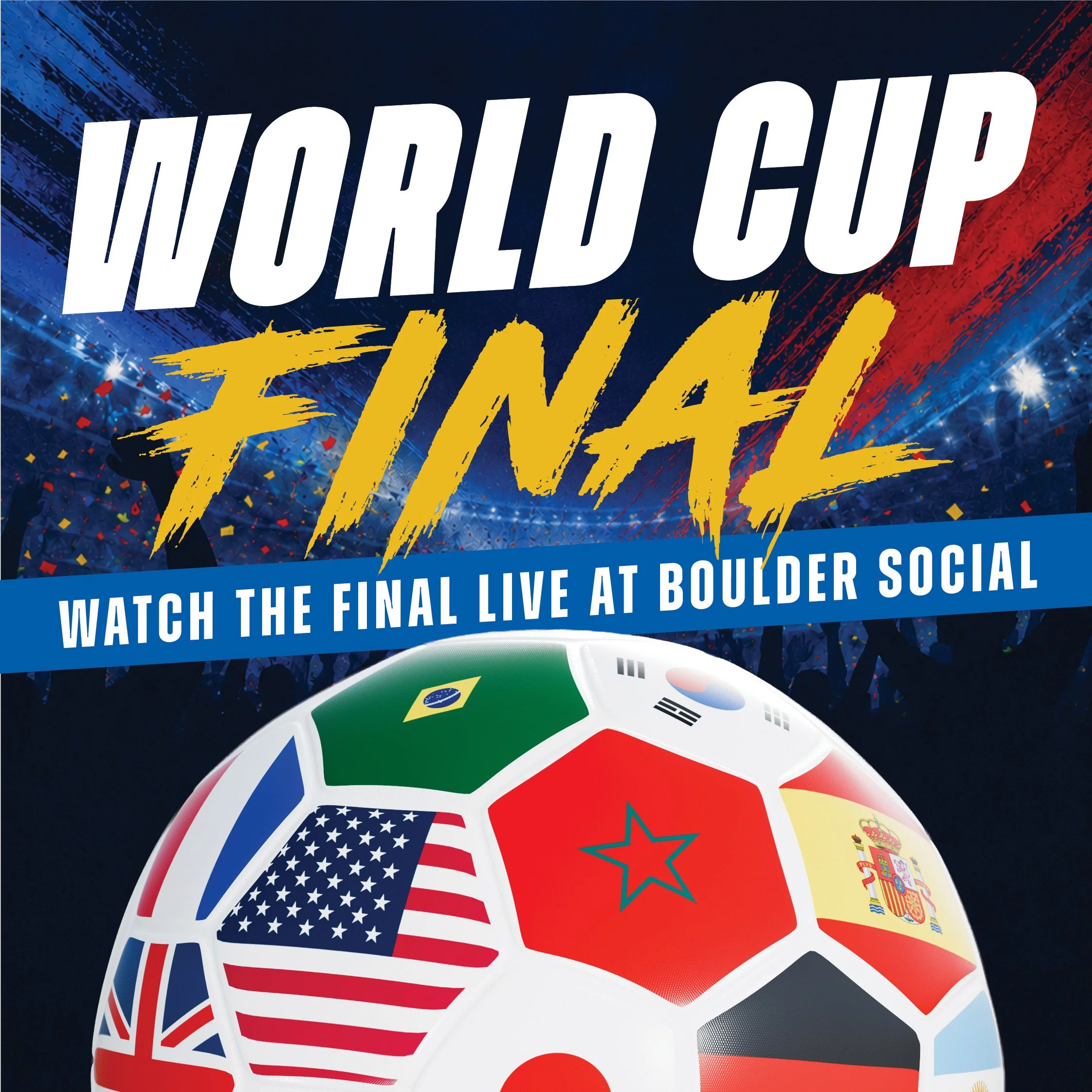 World Cup Final Spain vs. Argentina